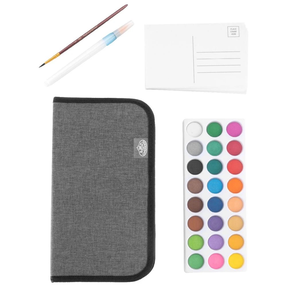 4 Royal & Langnickel Keep n’ Carry Watercolour Art Set 37 Piece, 4 of 6