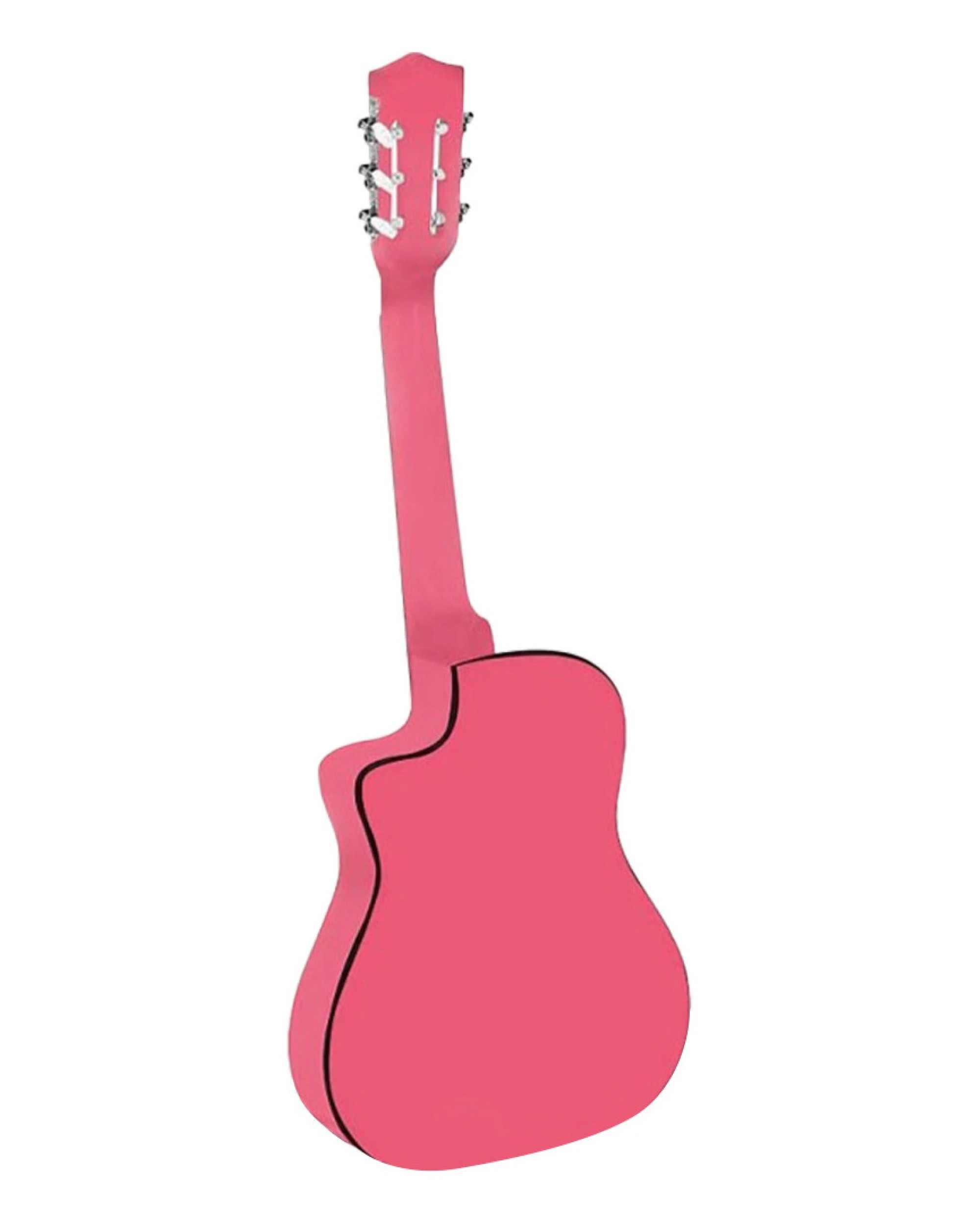 2 Karrera Childrens Acoustic Cutaway Wooden Strings Guitar Ideal Kids Gift Half Size Musical Instrument, 2 of 5