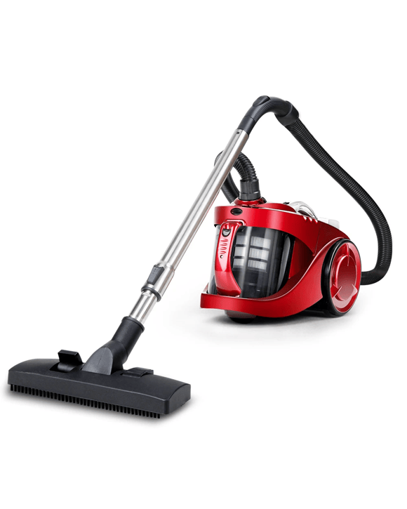 Devanti Bagless Vacuum Cleaner Cyclone Cyclonic Hepa Filter 2200W Red