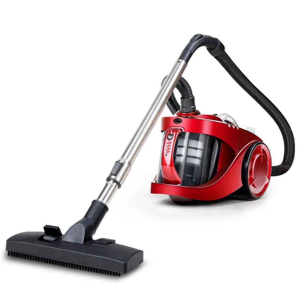 1 Devanti 2200W Multi-cyclonic Bagless Vacuum Cleaner Pet Hair - Red, 1 of 7
