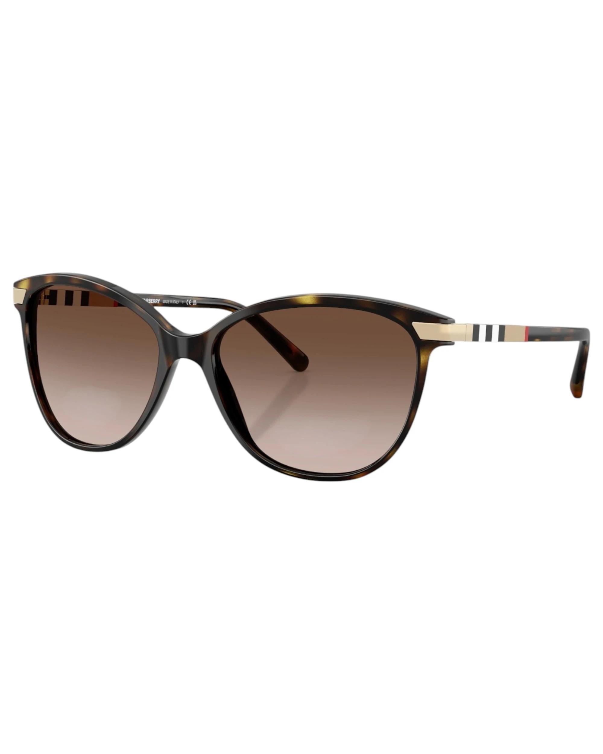 1 Burberry Womens Sunglasses Be4216 Sunnies DARK HAVANA/BROWN GRADIENT, 1 of 5
