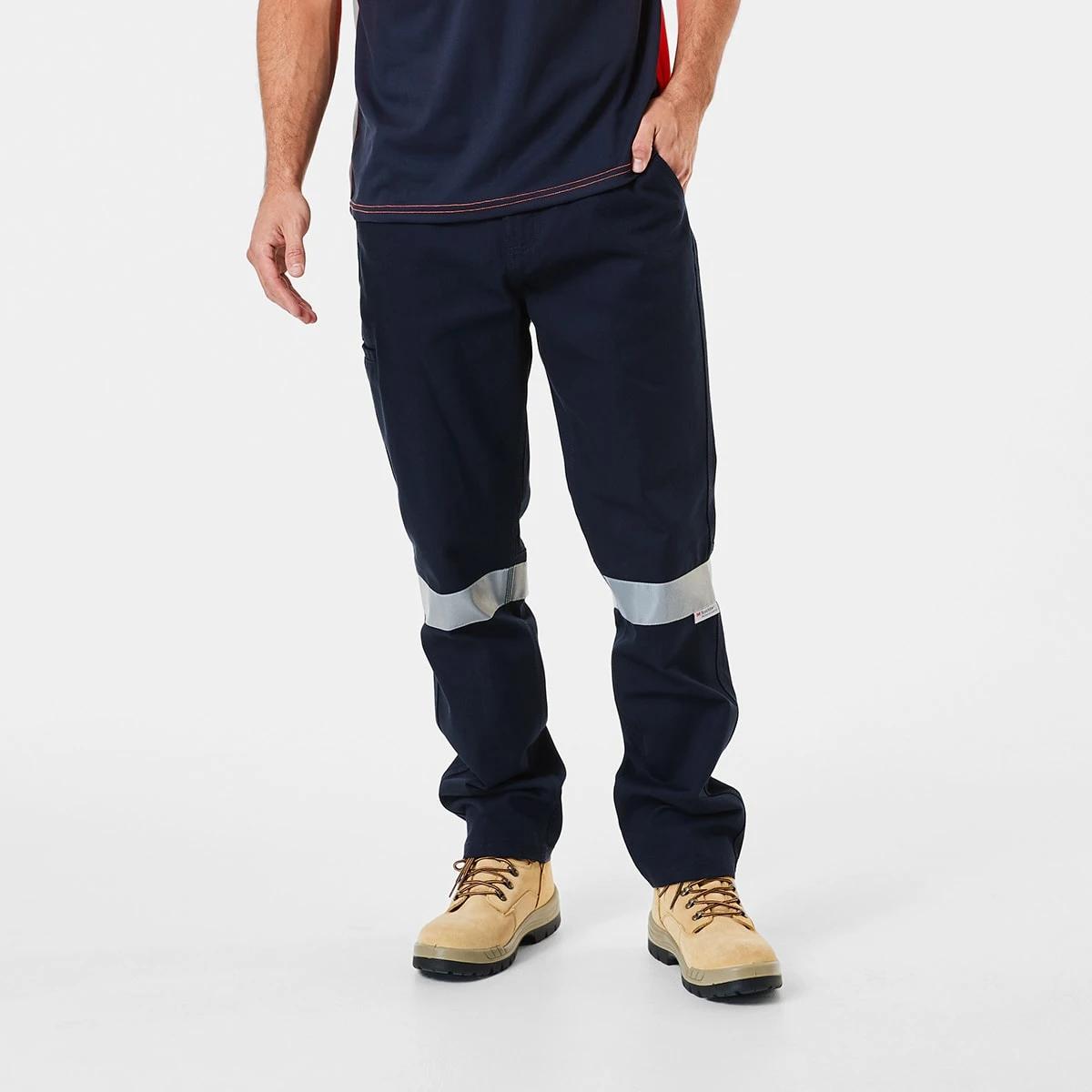 1 Workwear Reflective Tape Pants PARISIAN NIGHT, 1 of 6