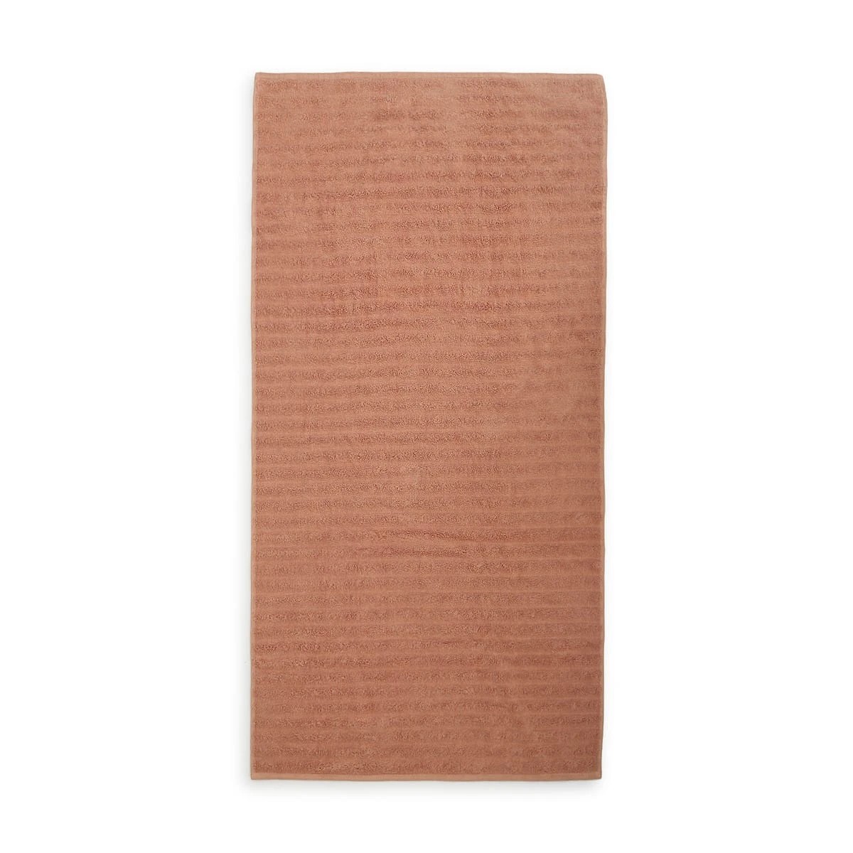 3 Thick Ribbed Australian Cotton Bath Sheet - Sunset, 3 of 5