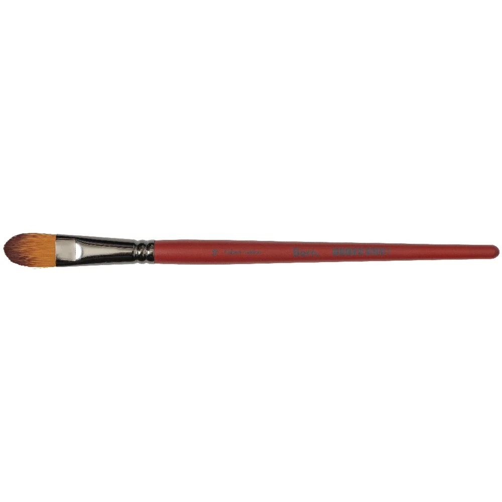 3 Born Filbert Taklon Paintbrush Size 18, 3 of 3
