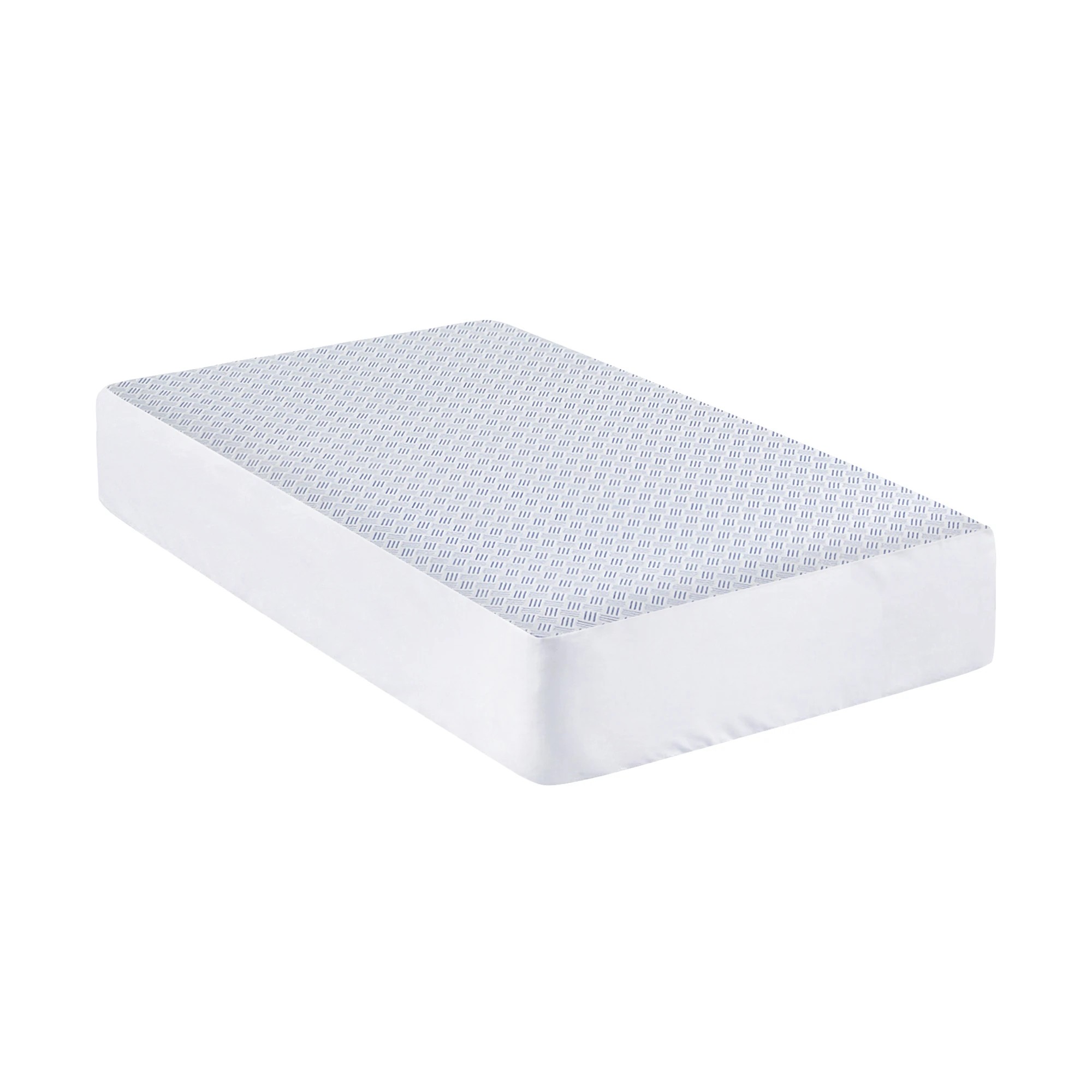 1 Giselle Cooling Mattress Protector Waterproof  Deep Pocket Fitted Cover - Single Bed - Blue, 1 of 3