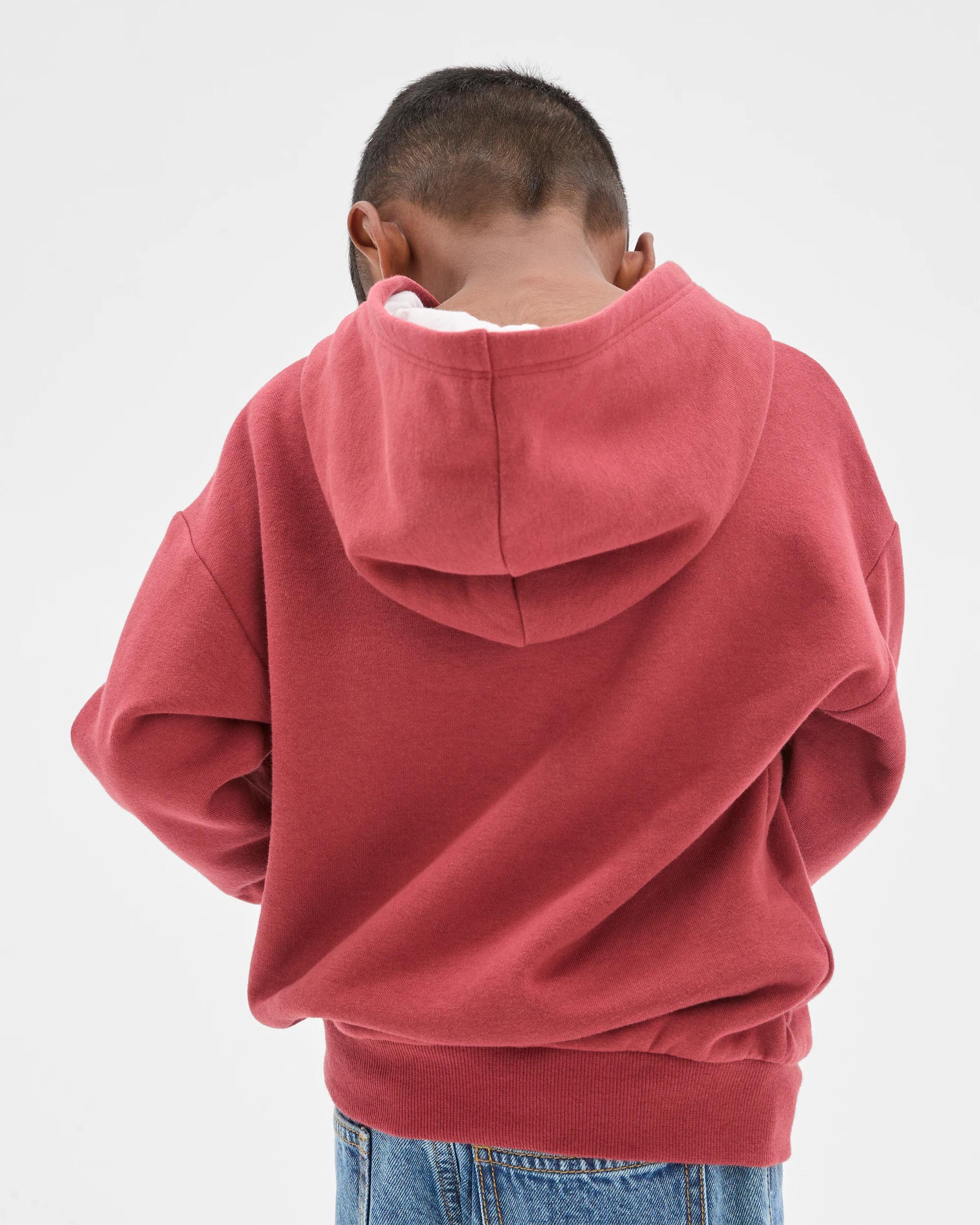 4 Disney Australian Cotton Blend Oversized Hoodie RED, 4 of 6