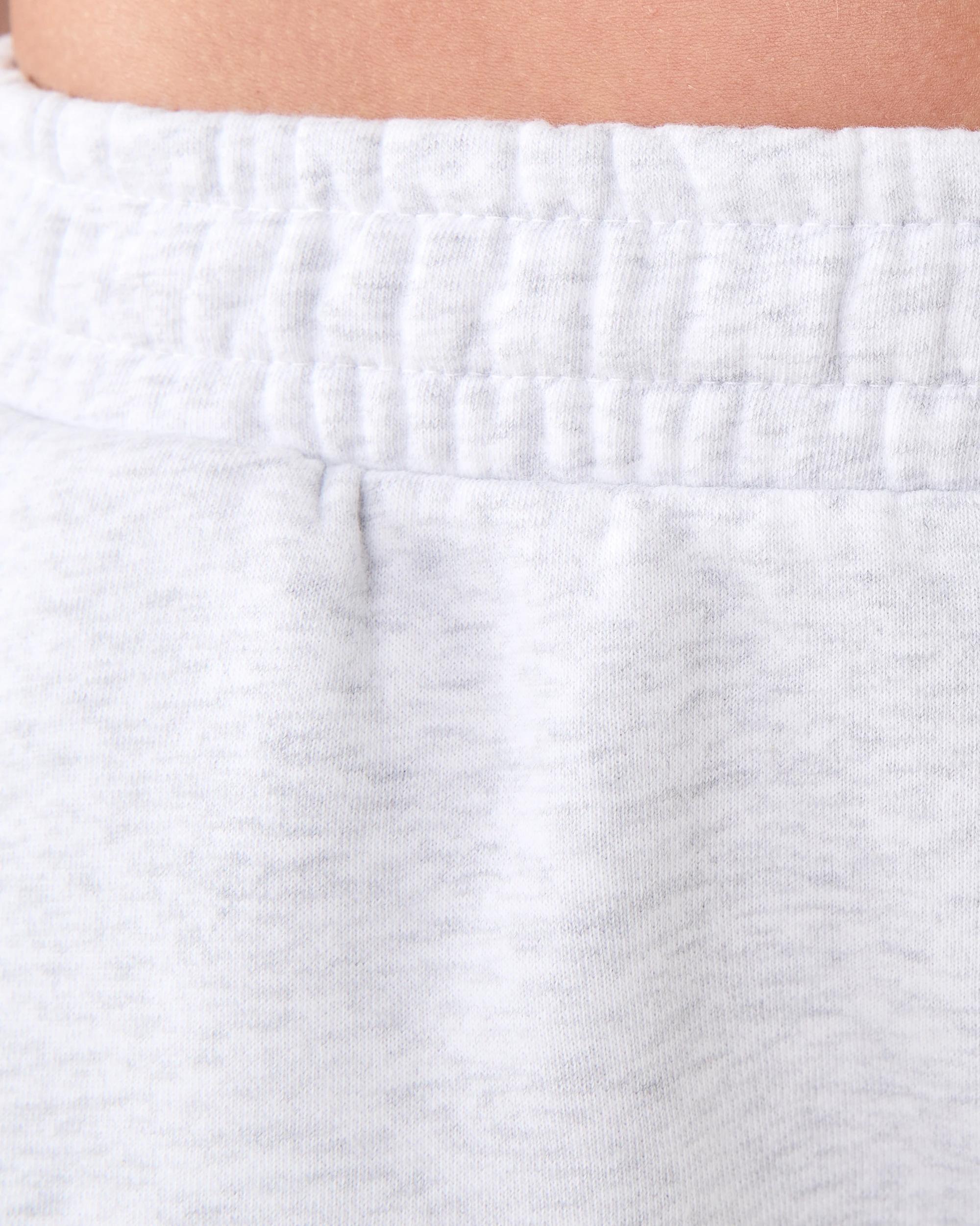 4 Active Womens Barrel Leg Fleece Trackpants Heather, 4 of 7