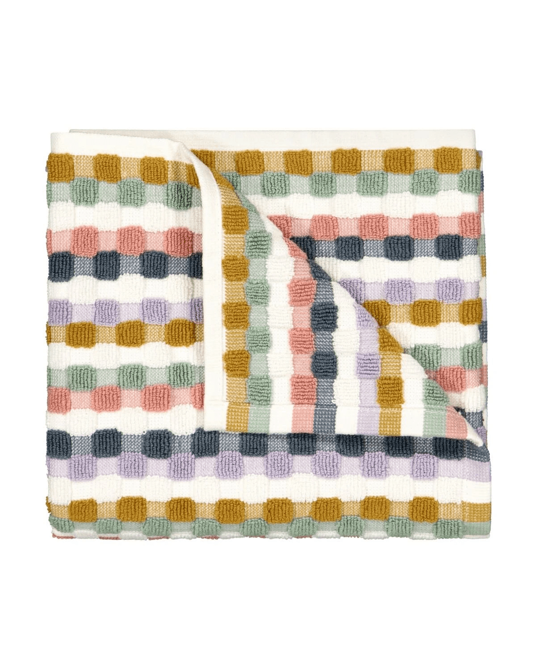 1 Multi Popcorn Cotton Hand Towel, 1 of 6