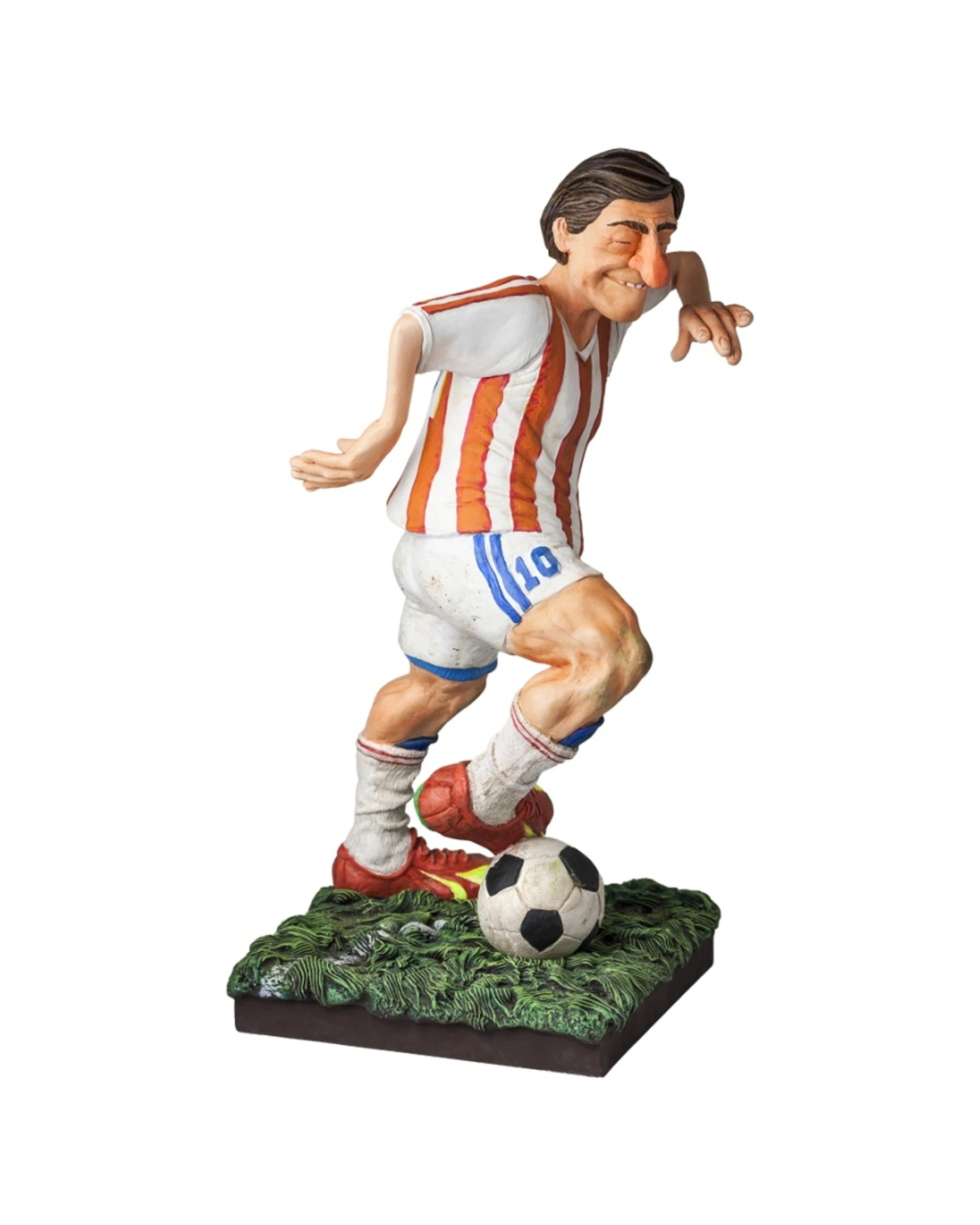 1 The Comic Art of Guillermo Forchino Full Size Football Player Figurine - Multi, 1 of 4