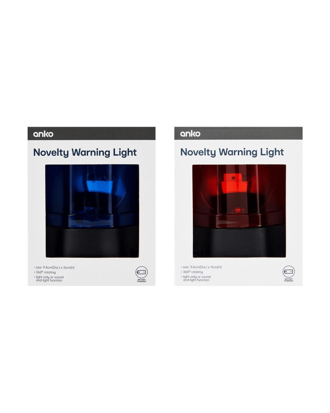 8 Novelty Warning Light - Assorted, 8 of 9