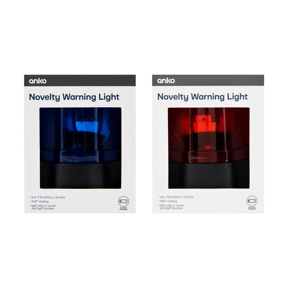 8 Novelty Warning Light - Assorted, 8 of 9