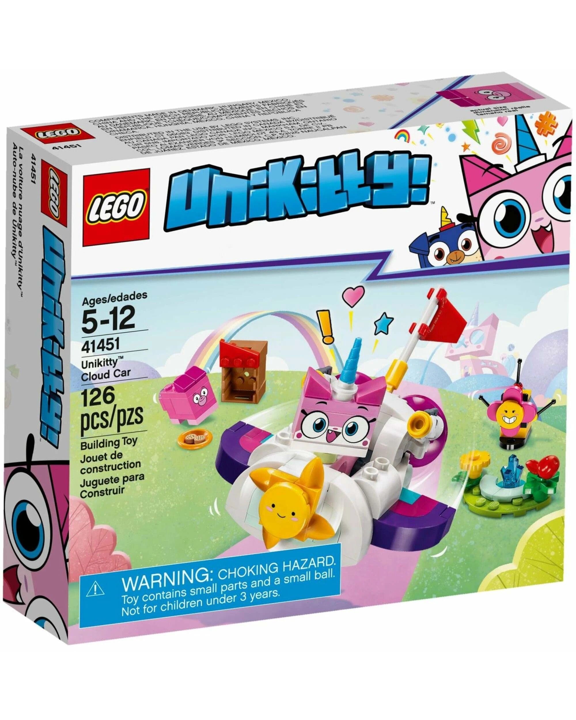 1 LEGO 41451 Unikitty! Cloud Car Building Set with Figures, 1 of 4