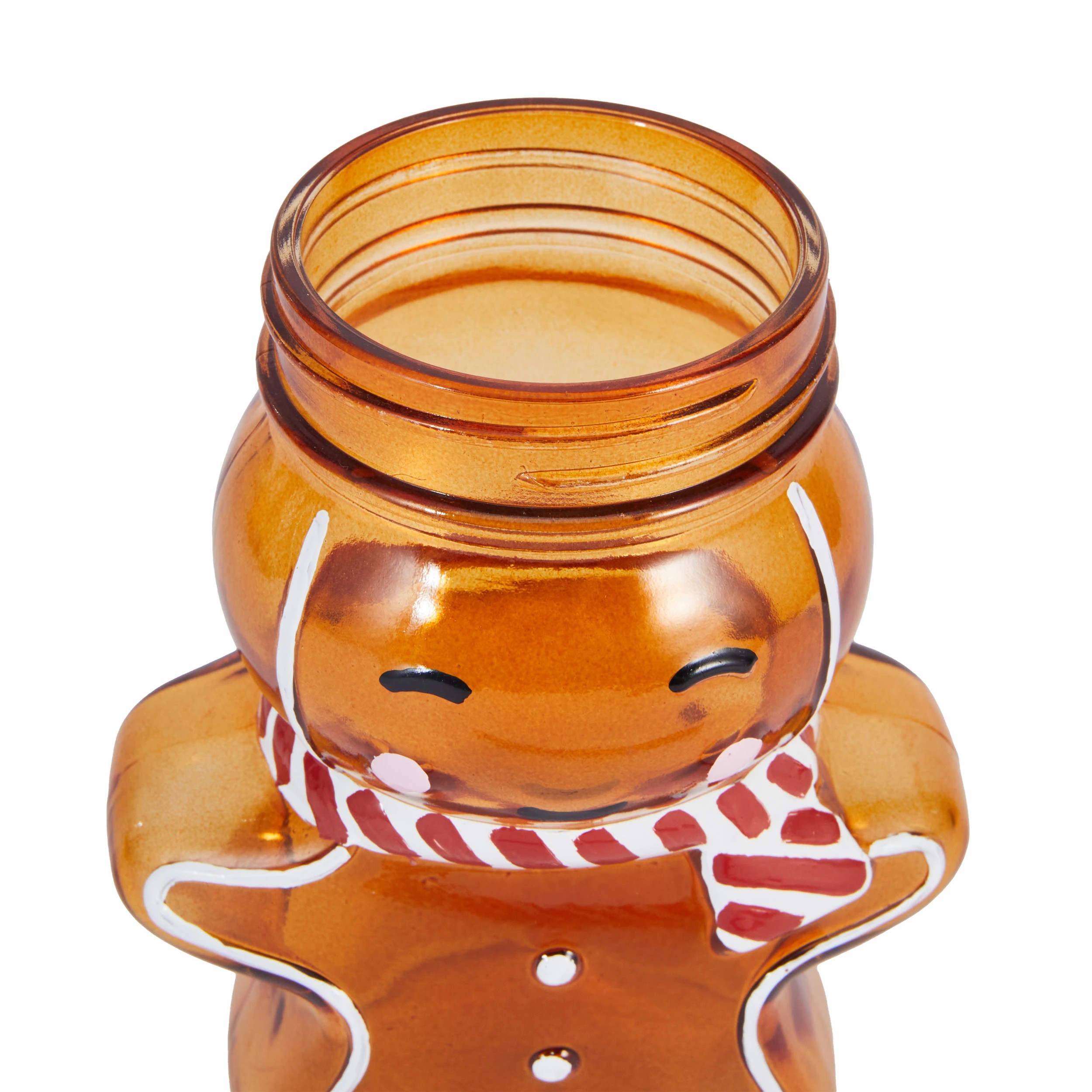 6 Gingerbread Drink Jar & Straw, 6 of 7
