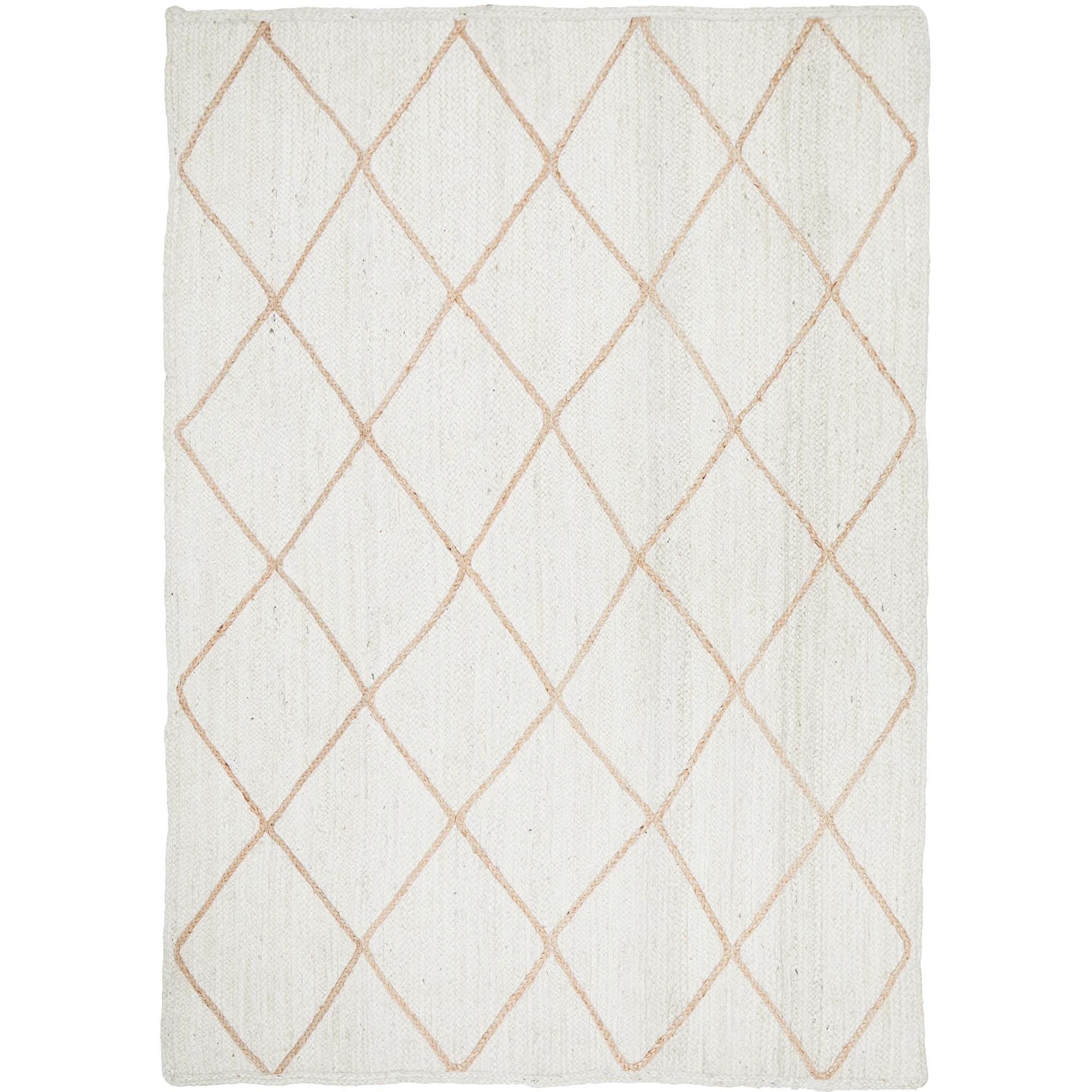 4 Common Ground Rugs Drift 222 220x150cm - Medium Jute Rug - Natural, 4 of 8