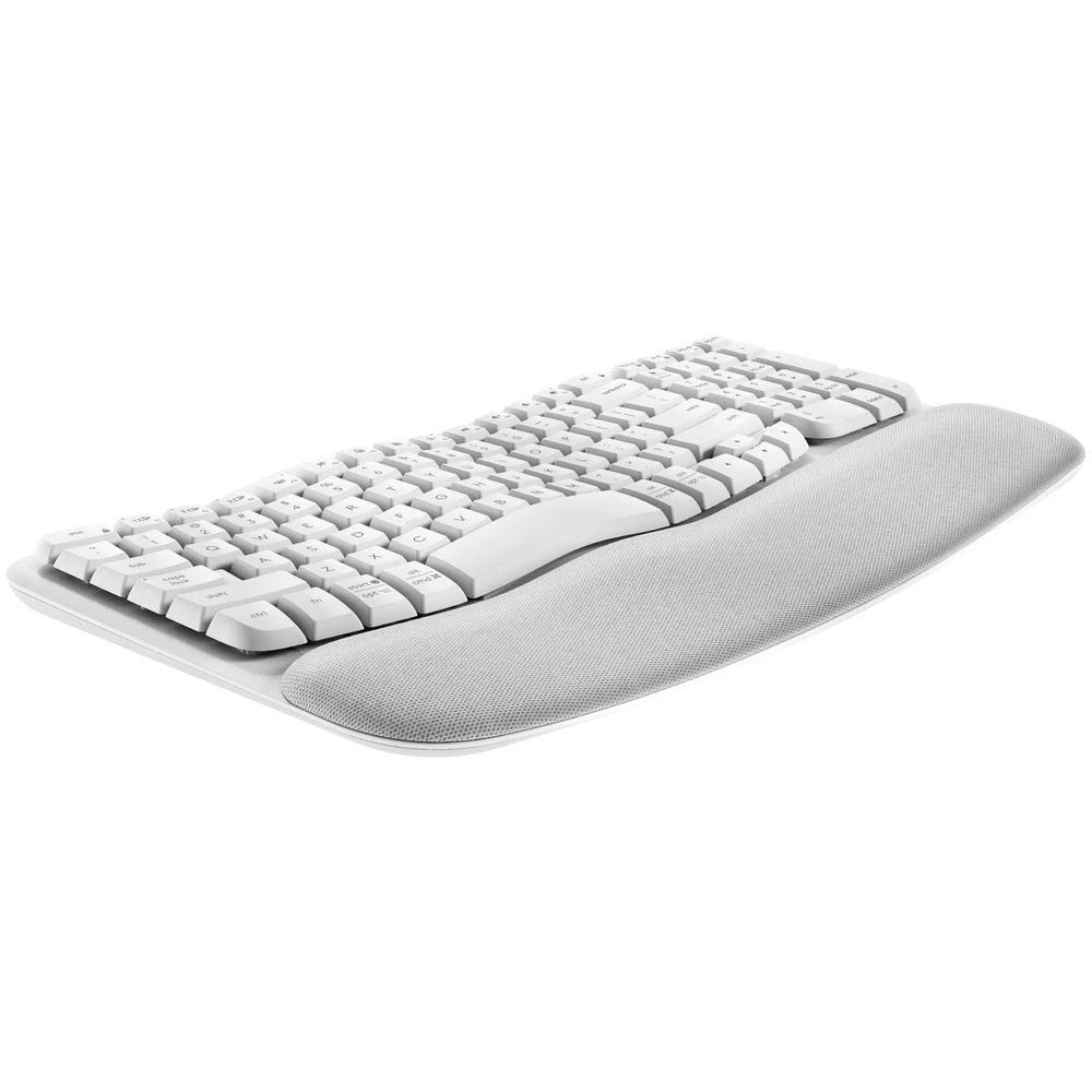 5 Logitech Wave Keys Wireless Ergonomic Keyboard Off-White, 5 of 9