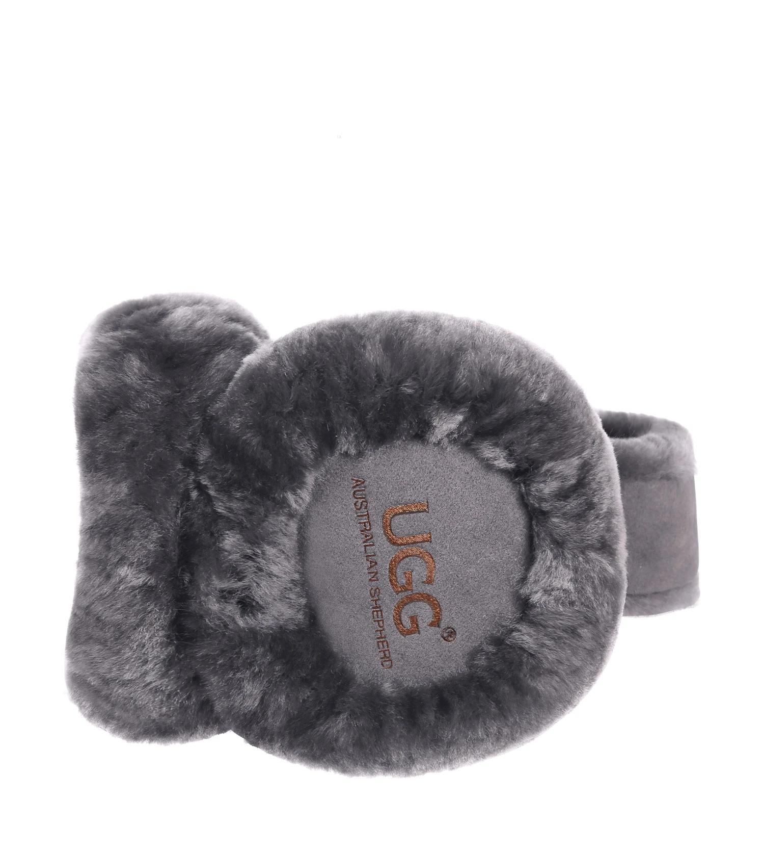 5 Australian Shepherd UGG Connie Kids Earmuff GREY, 5 of 5