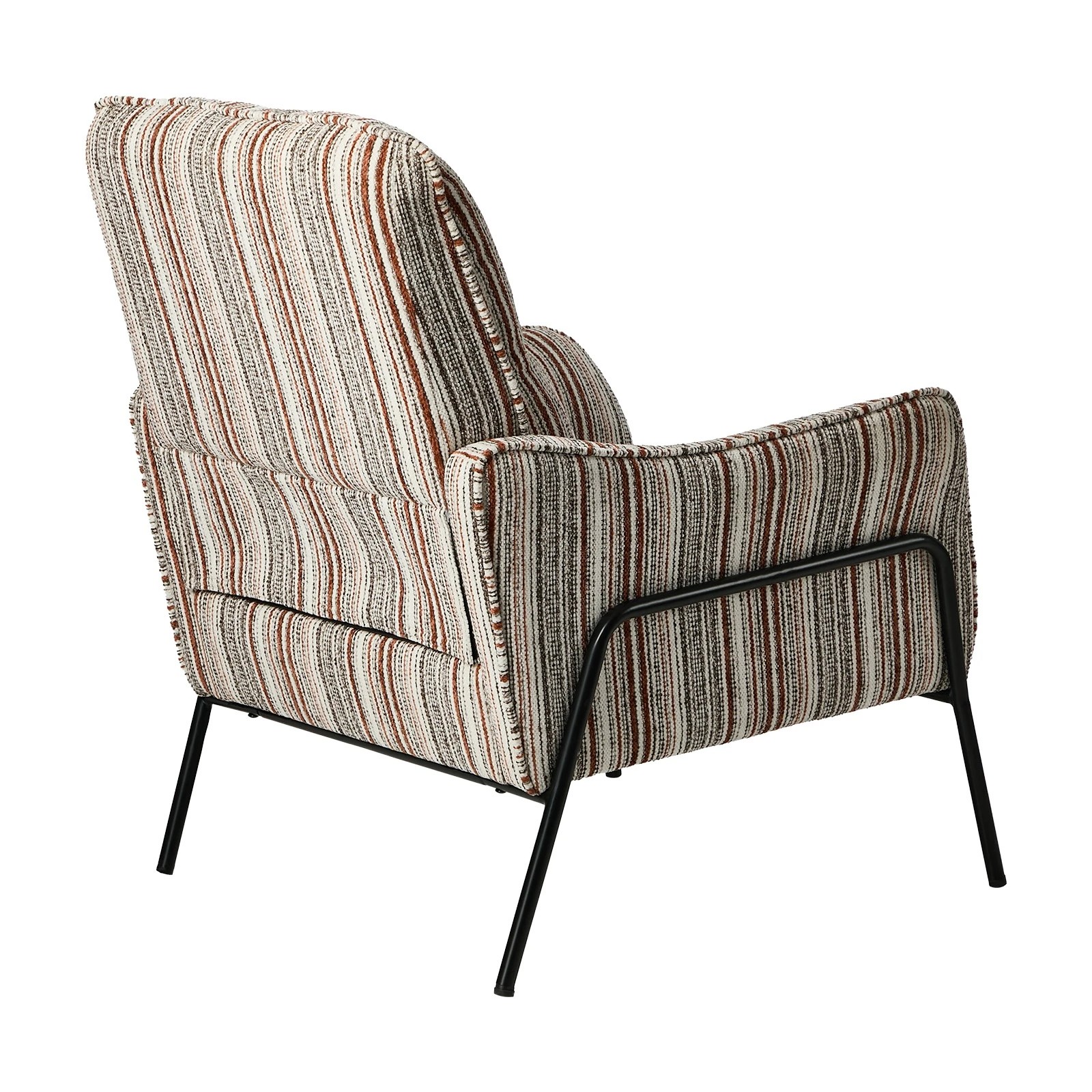 8 Oikiture Armchair Chenille Fabric Lounge Chair Accent Chair - Brown, 8 of 10