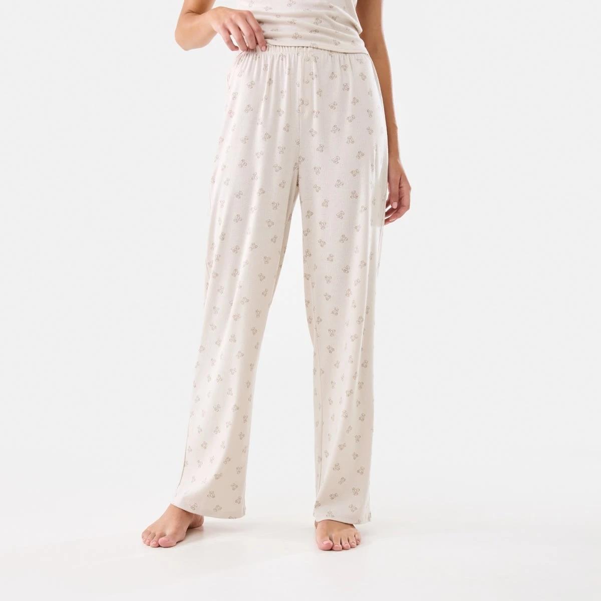 1 Pointelle Pants Tdy Bear L, 1 of 6