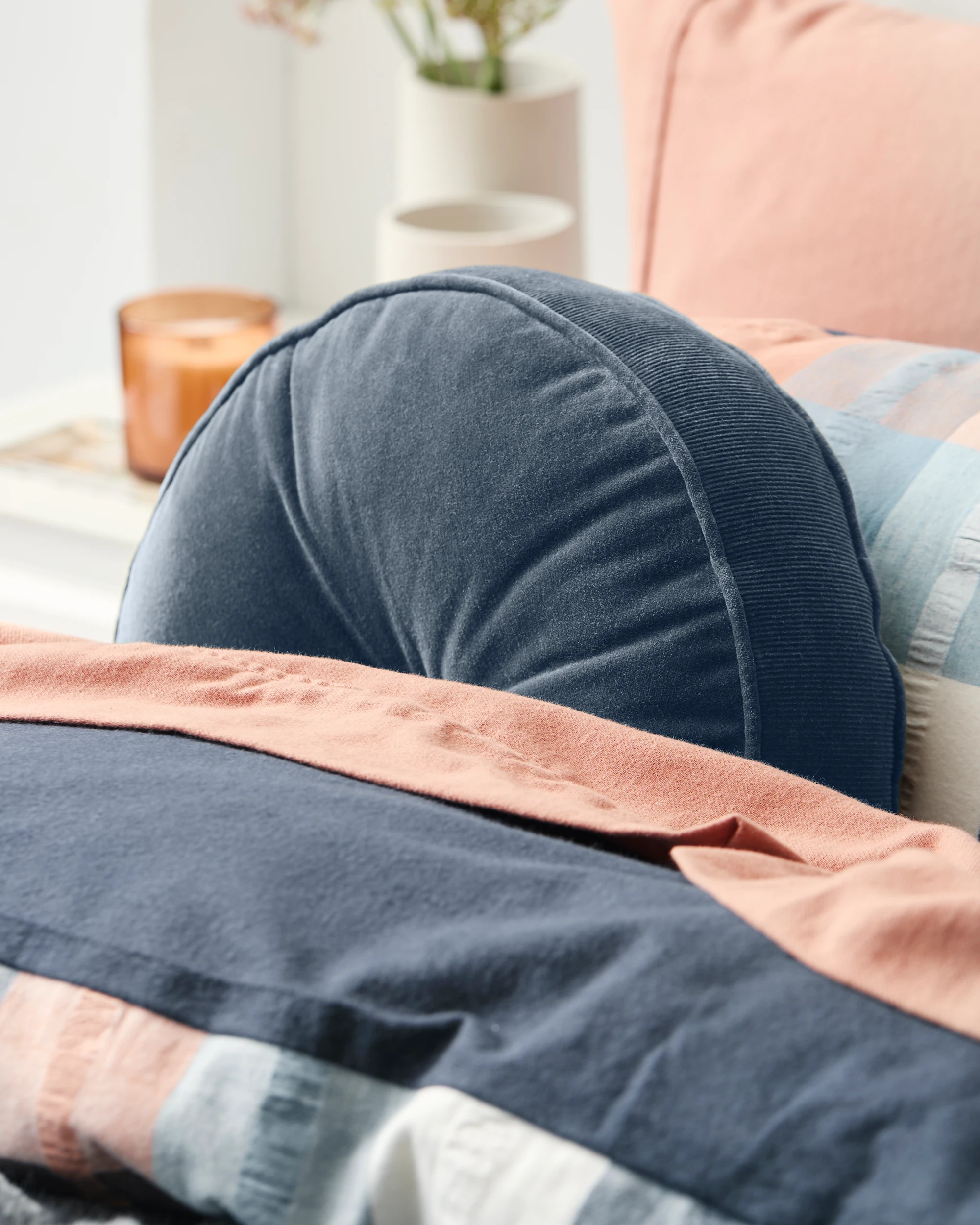 4 Target Elijah Flannelette Quilt Cover Set - Single Bed - Blue, 4 of 10