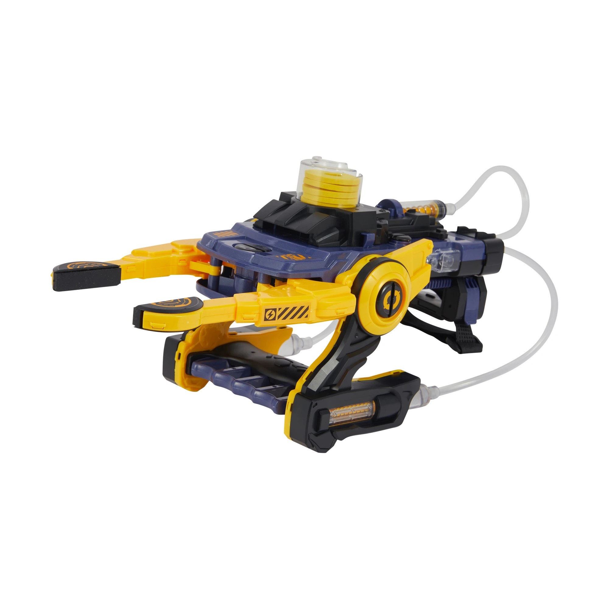 1 106 Piece Hydraulic Robotic-Arm Flying Disc Set, 1 of 9