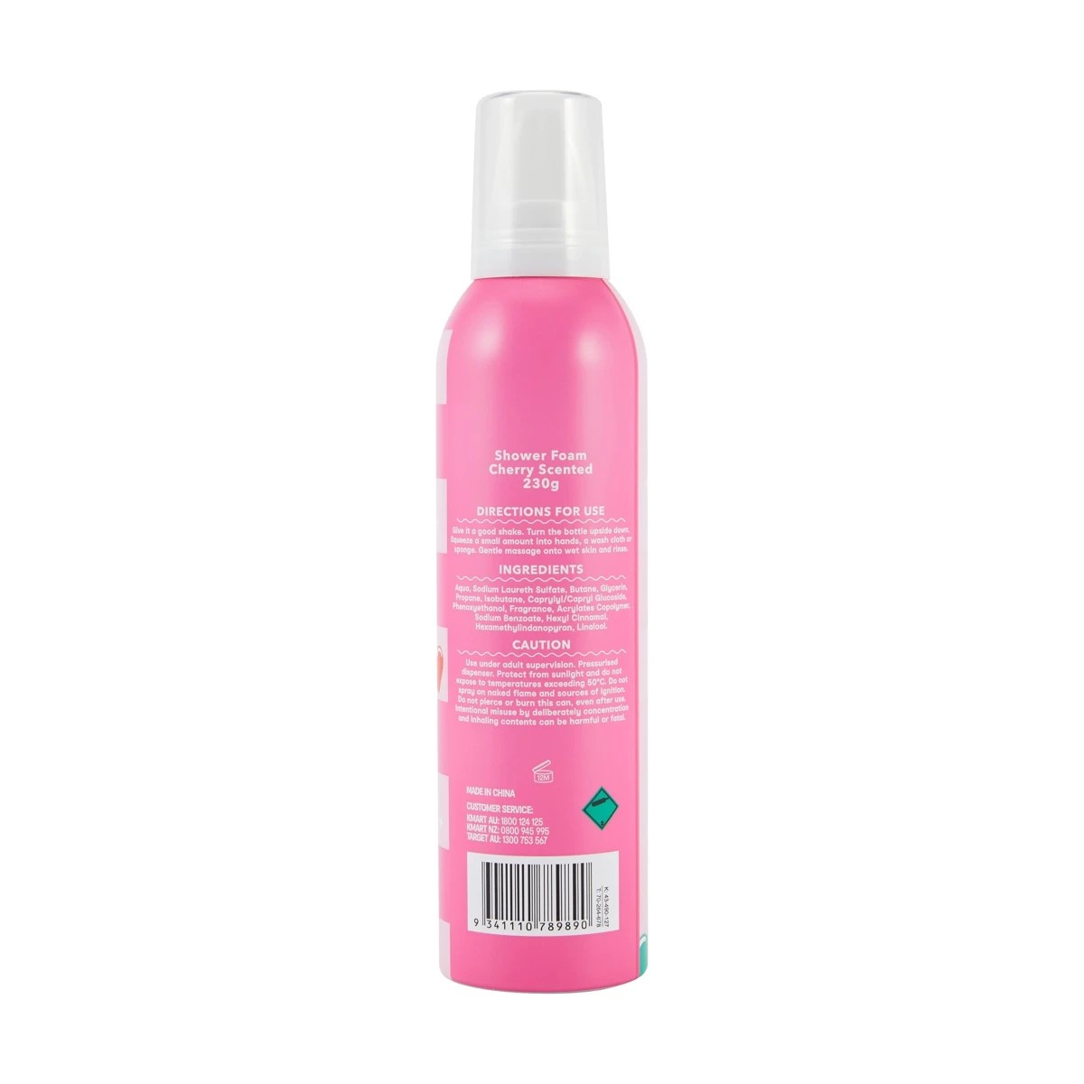4 OXX Bodycare Shower Foam 230g - Cherry Scented, 4 of 4
