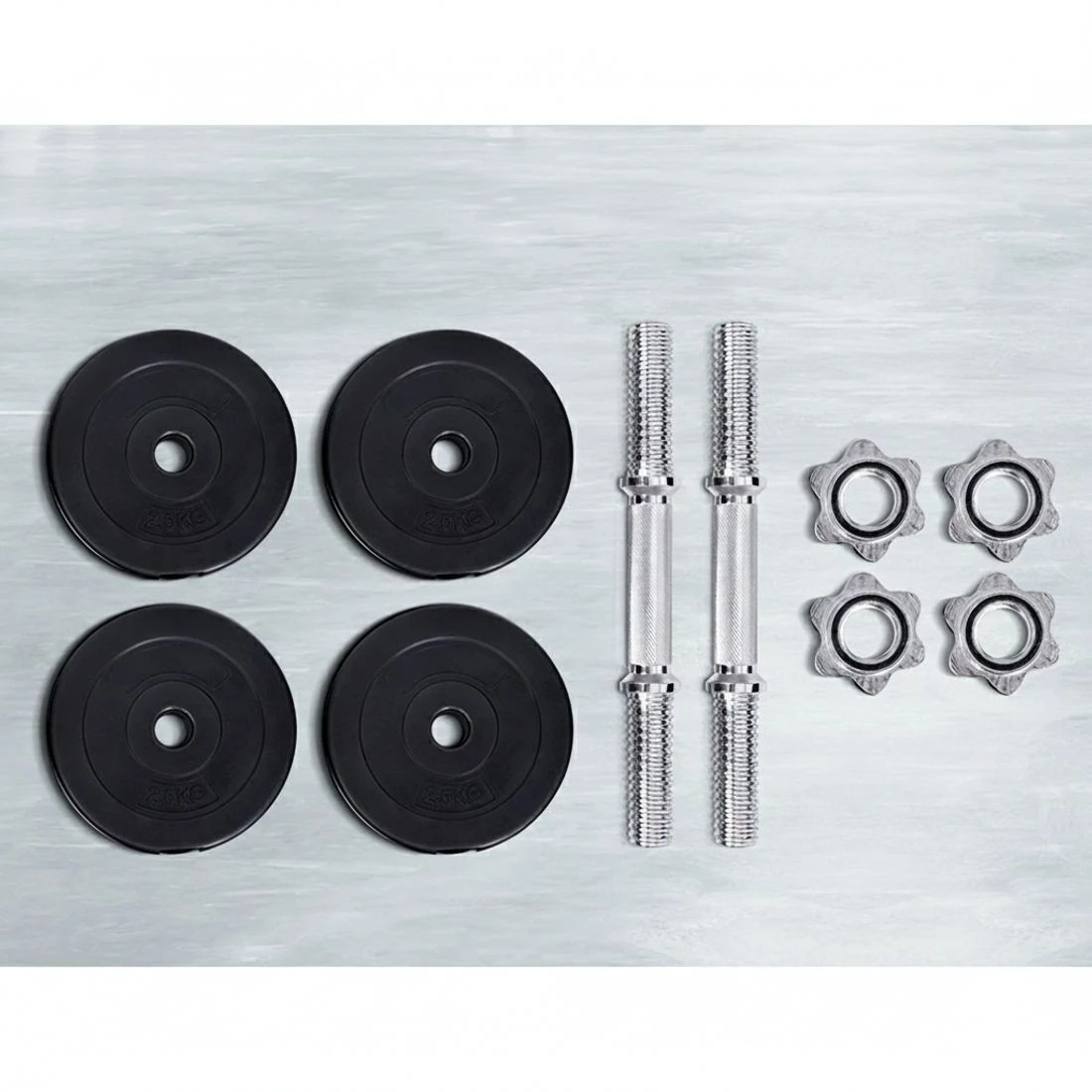 5 Everfit 15kg Dumbbell Set - Black, 5 of 6