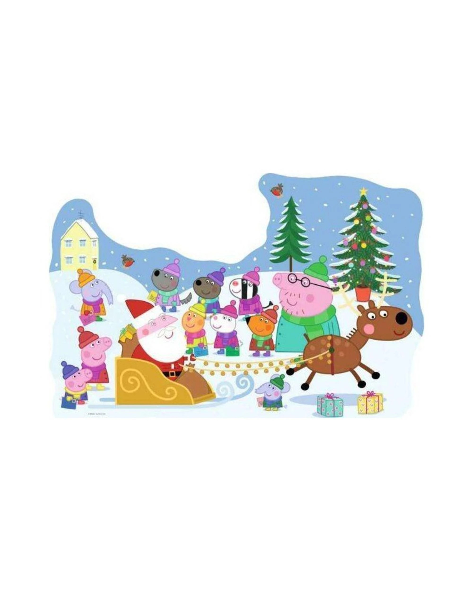3 RavensBurger Peppa Pig Christmas 32 Piece Jigsaw Puzzle, 3 of 3