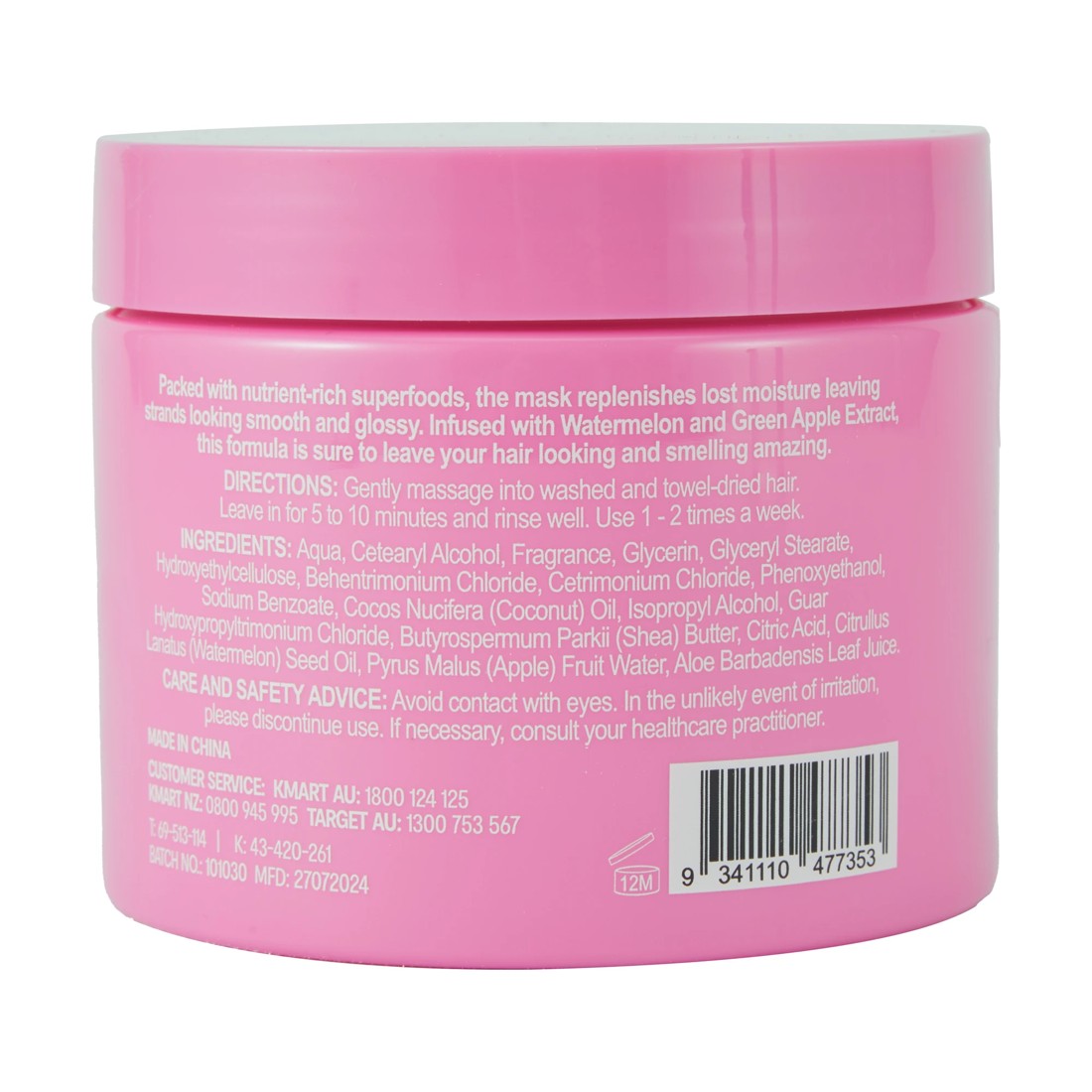 6 OXX Haircare Melon Crush Hydrating Hair Mask 300ml - Watermelon and Apple, 6 of 6