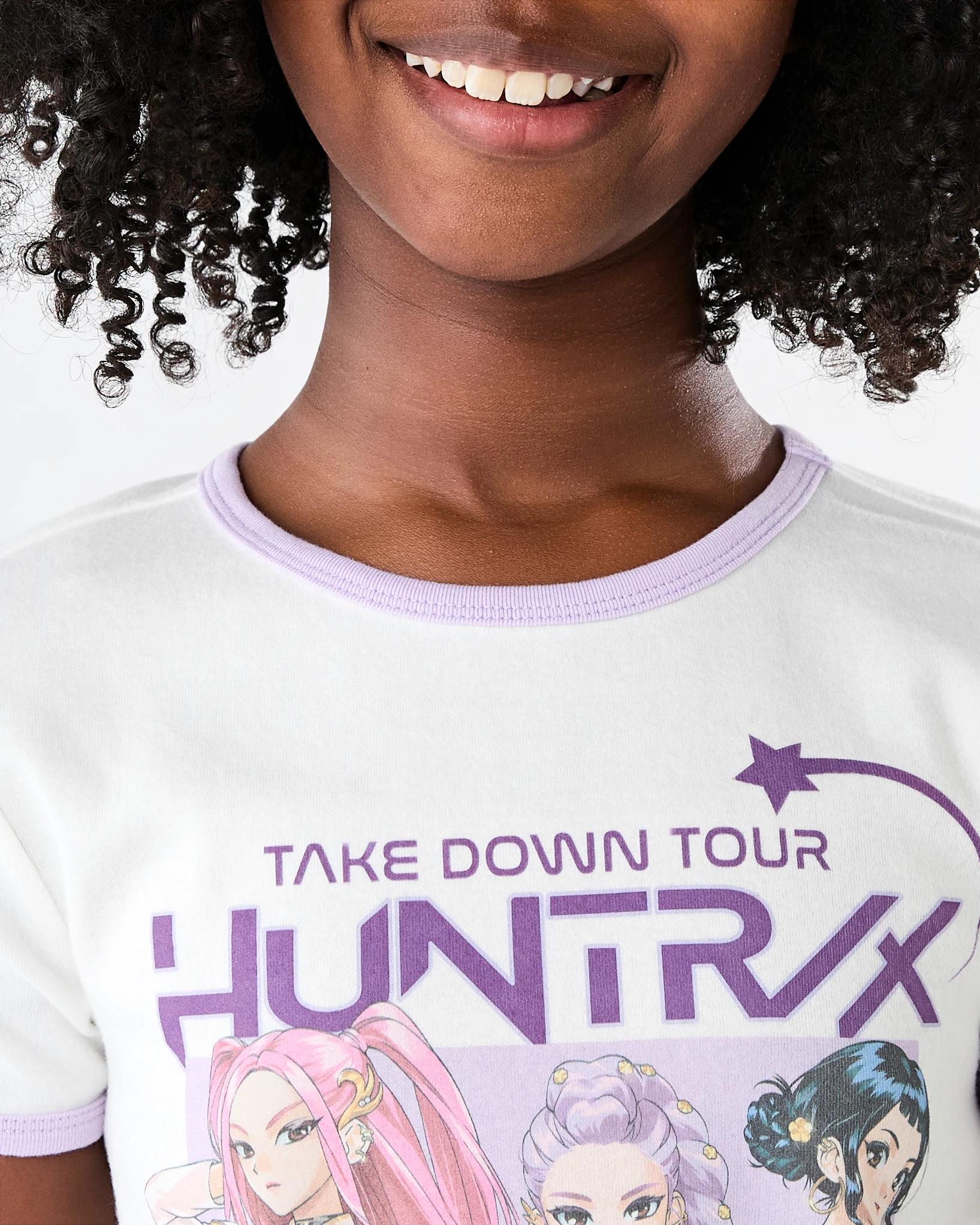 4 KPop Demon Hunters License Ringer T-shirt White Dh, 4 of 8