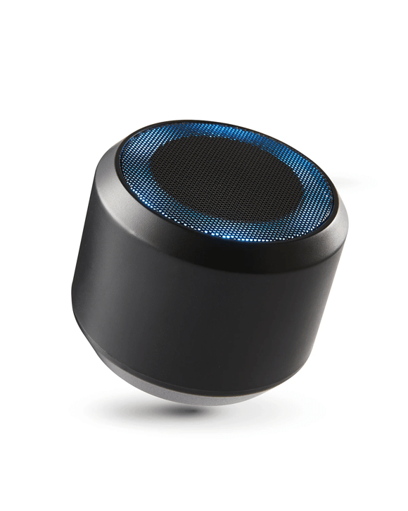 Portable RGB Bluetooth Speaker Black Kmart