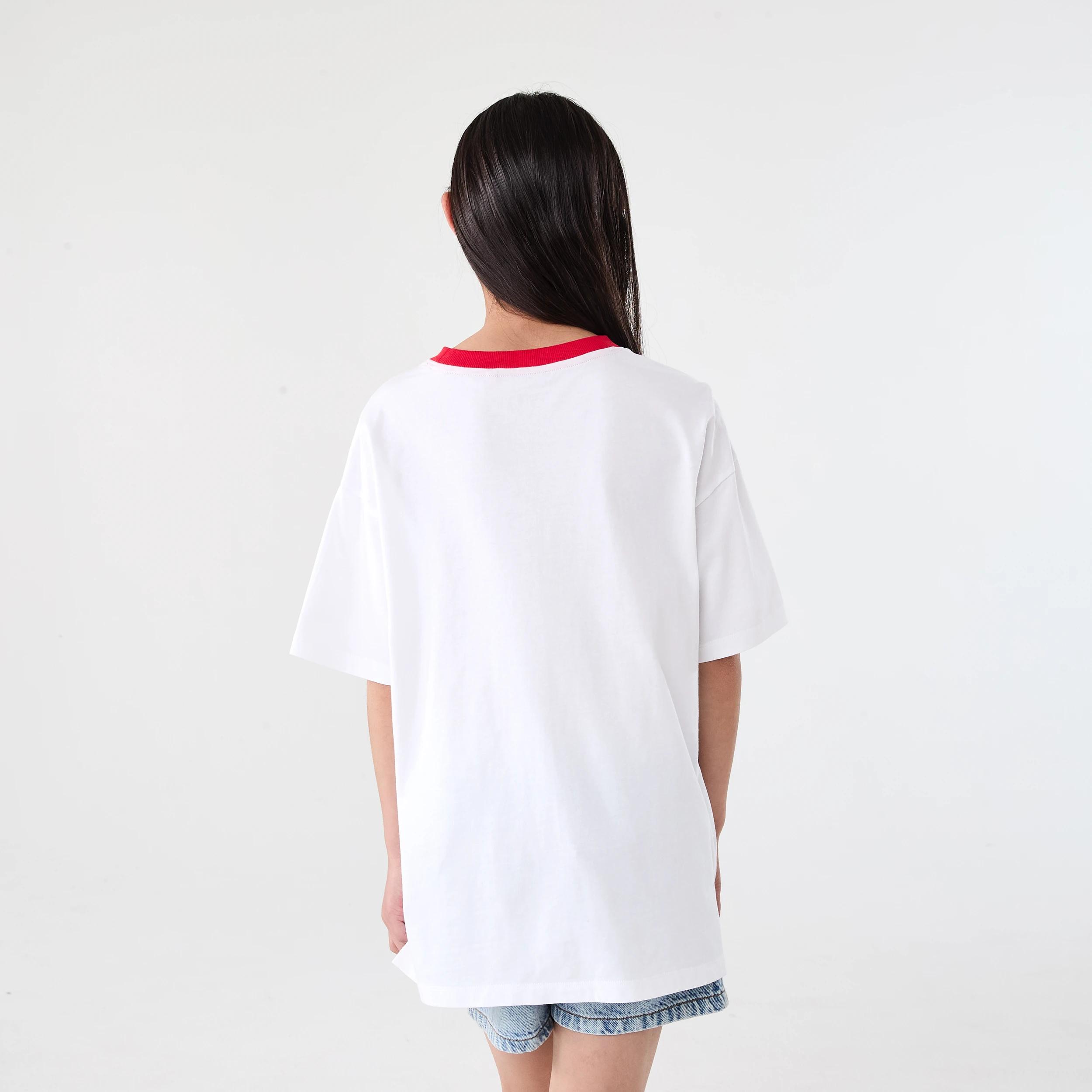 2 Oversized T-shirt Wht Sardne, 2 of 7