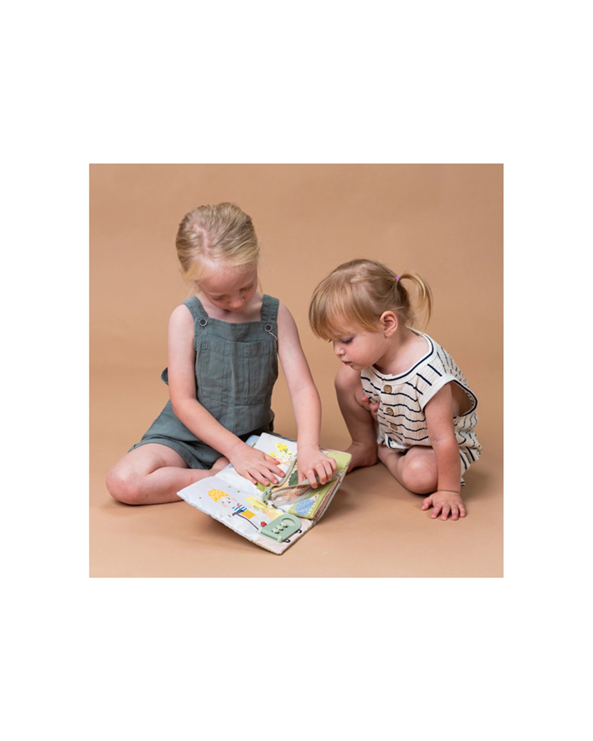 5 Taf Toys Quiet Busy Book Baby Infant Learning Activity Sensory Play Toy 18 Months Plus
 - Multi, 5 of 8