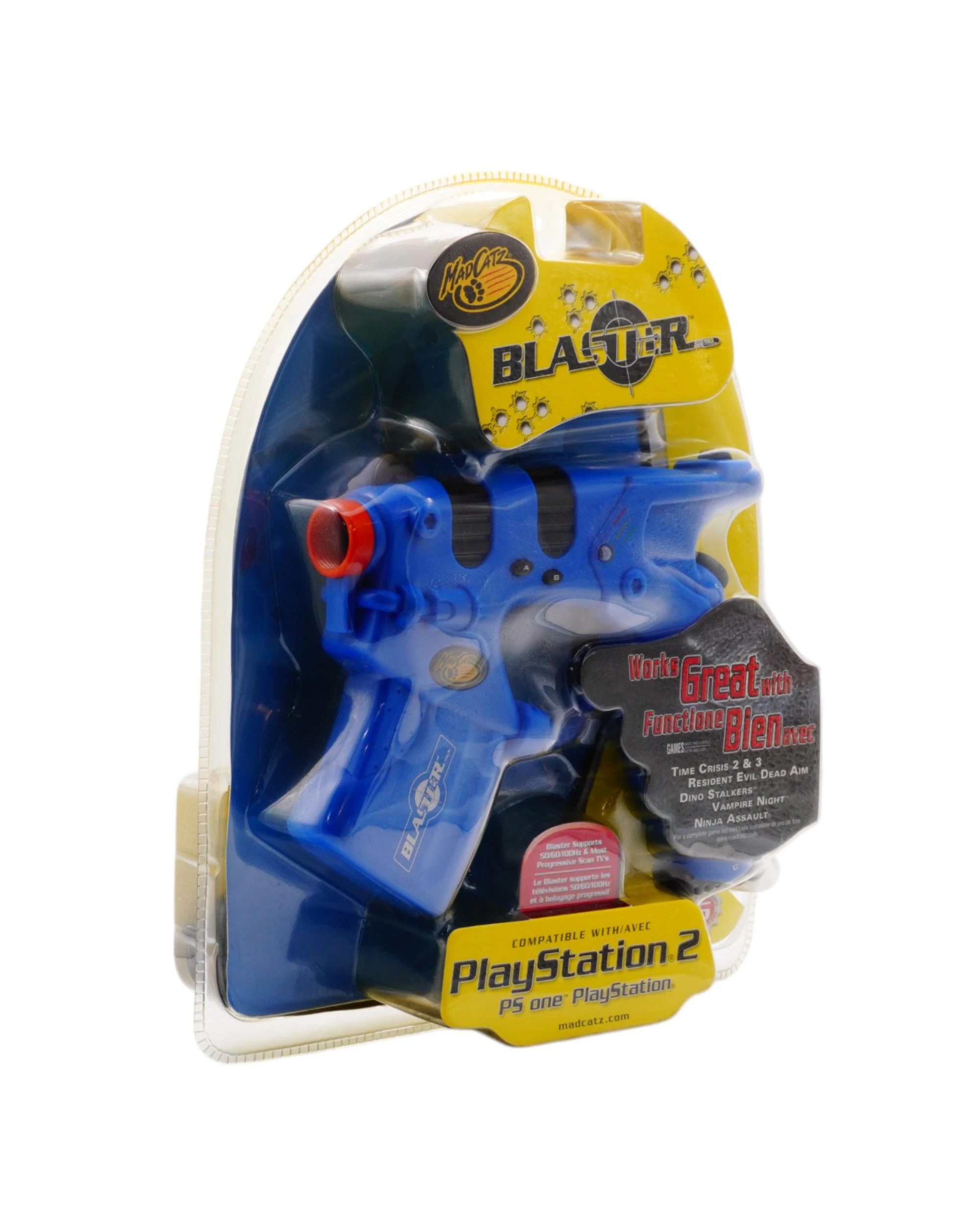 2 Mad Catz Light Blaster for Playstation 2 - Blue, 2 of 4
