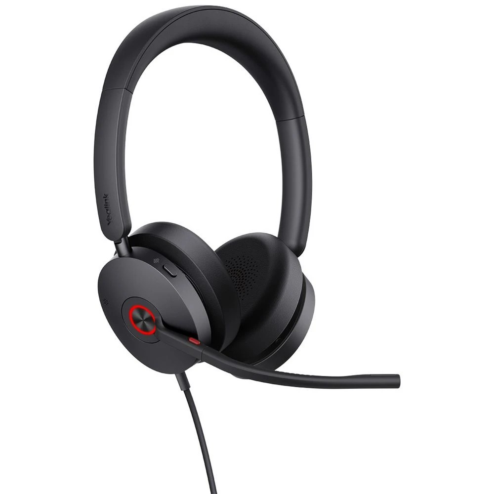 1 Yealink UH48 ANC Wired Headset Black, 1 of 4