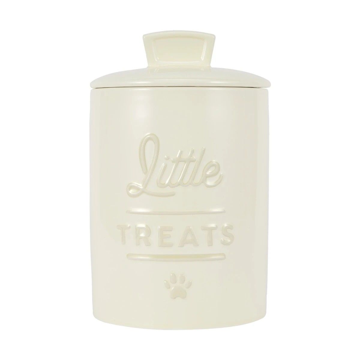 1 Pet Treat Ceramic Jar - Small, 1 of 2