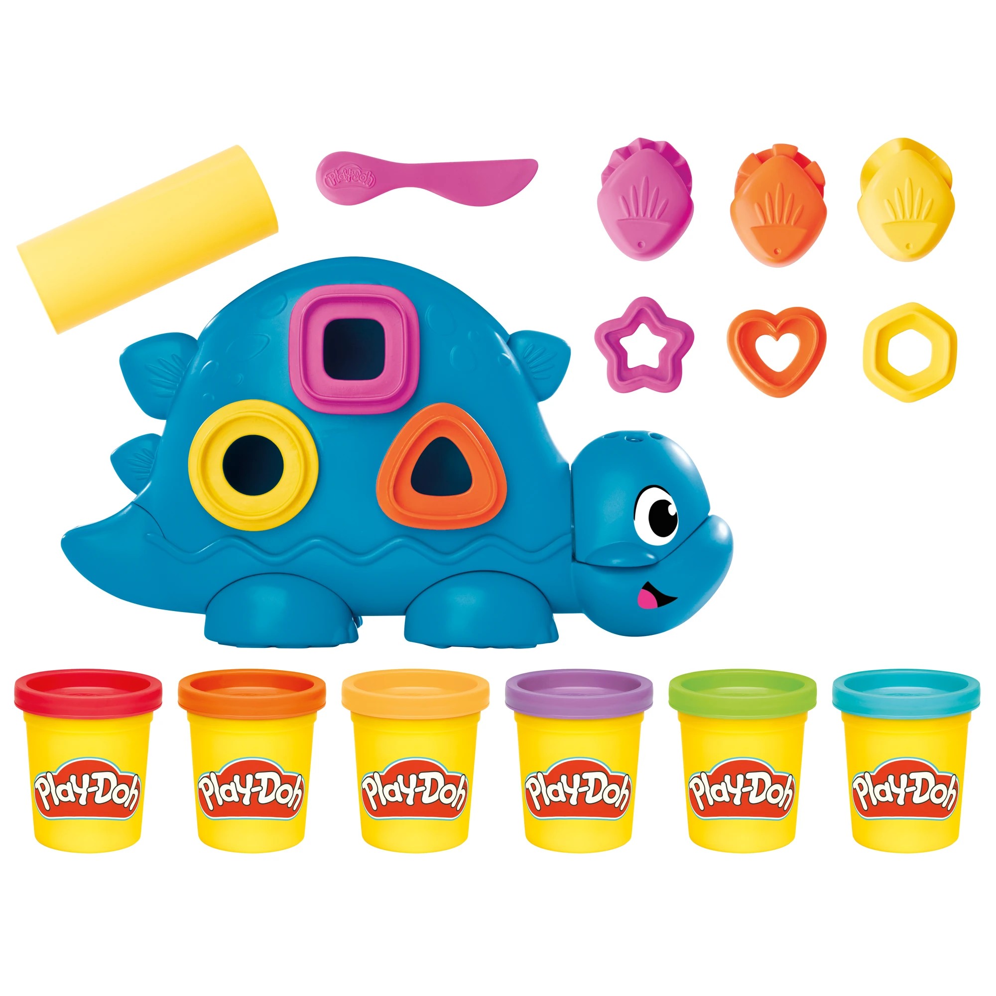 3 Play-Doh Play - Doh Shapes & Colors Dino - Multi, 3 of 3