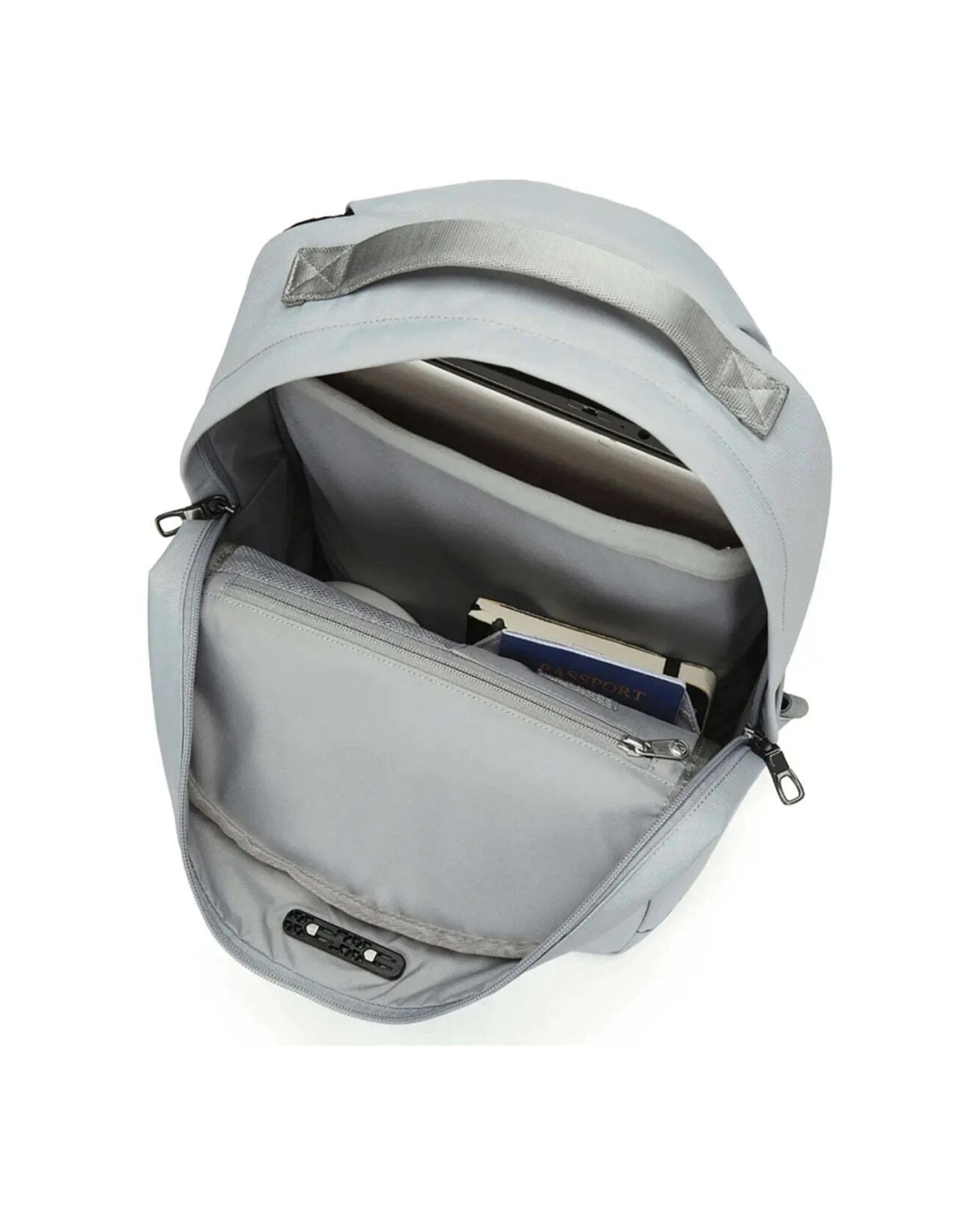 2 Pacsafe V City Anti-Theft RFID 16in Laptop Secure Backpack 20L Enhanced Digital - Grey, 2 of 8