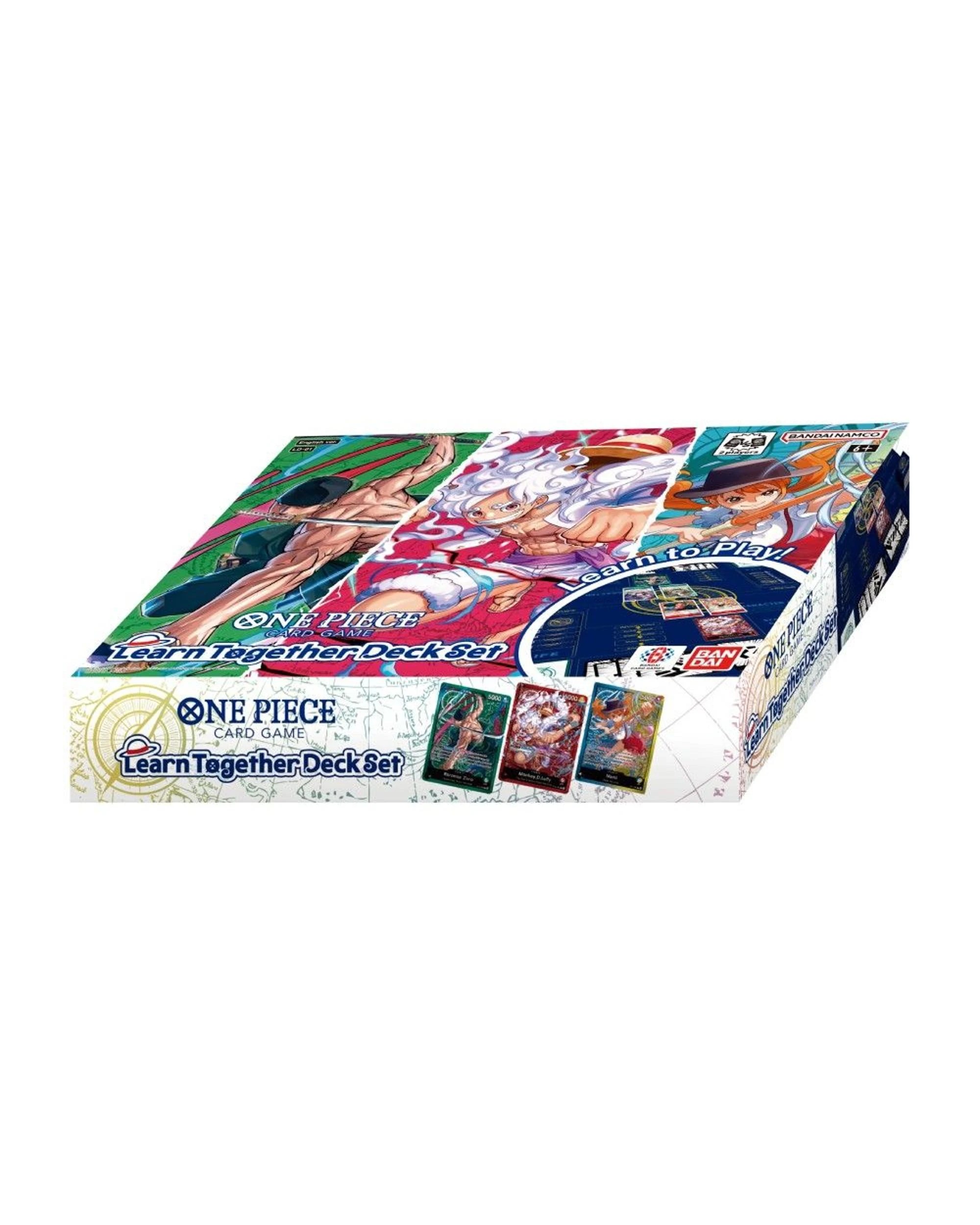 2 Bandai One Piece Card Game: Learn Together Deck Set - LT-01, 2 of 2