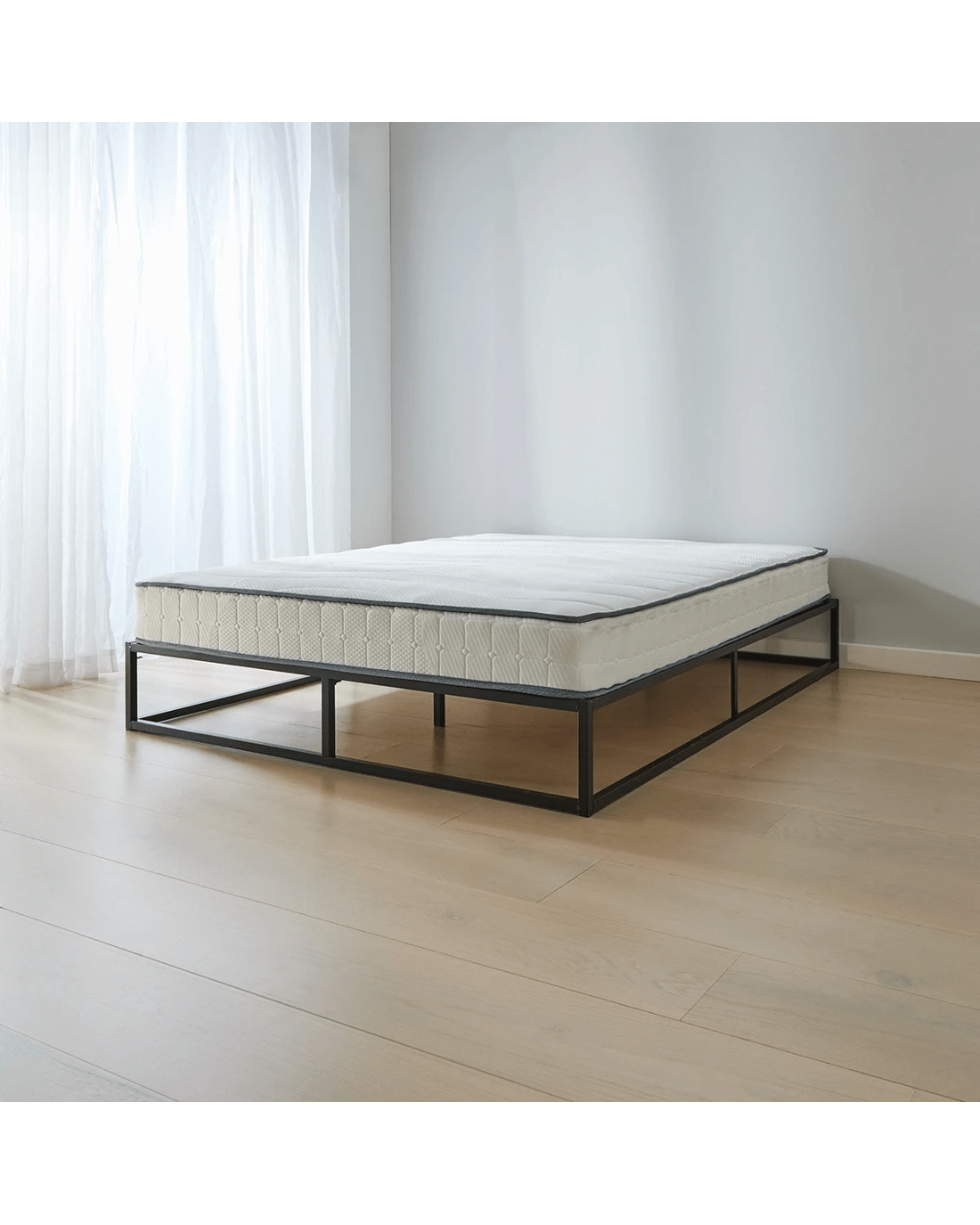 3 Queen Bed Olivia Metal Bed Base, 3 of 10