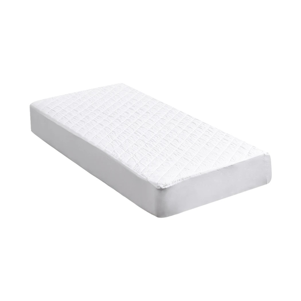 1 Dreamz Fully Fitted Waterproof Microfiber Mattress Protector in Single Size, 1 of 7