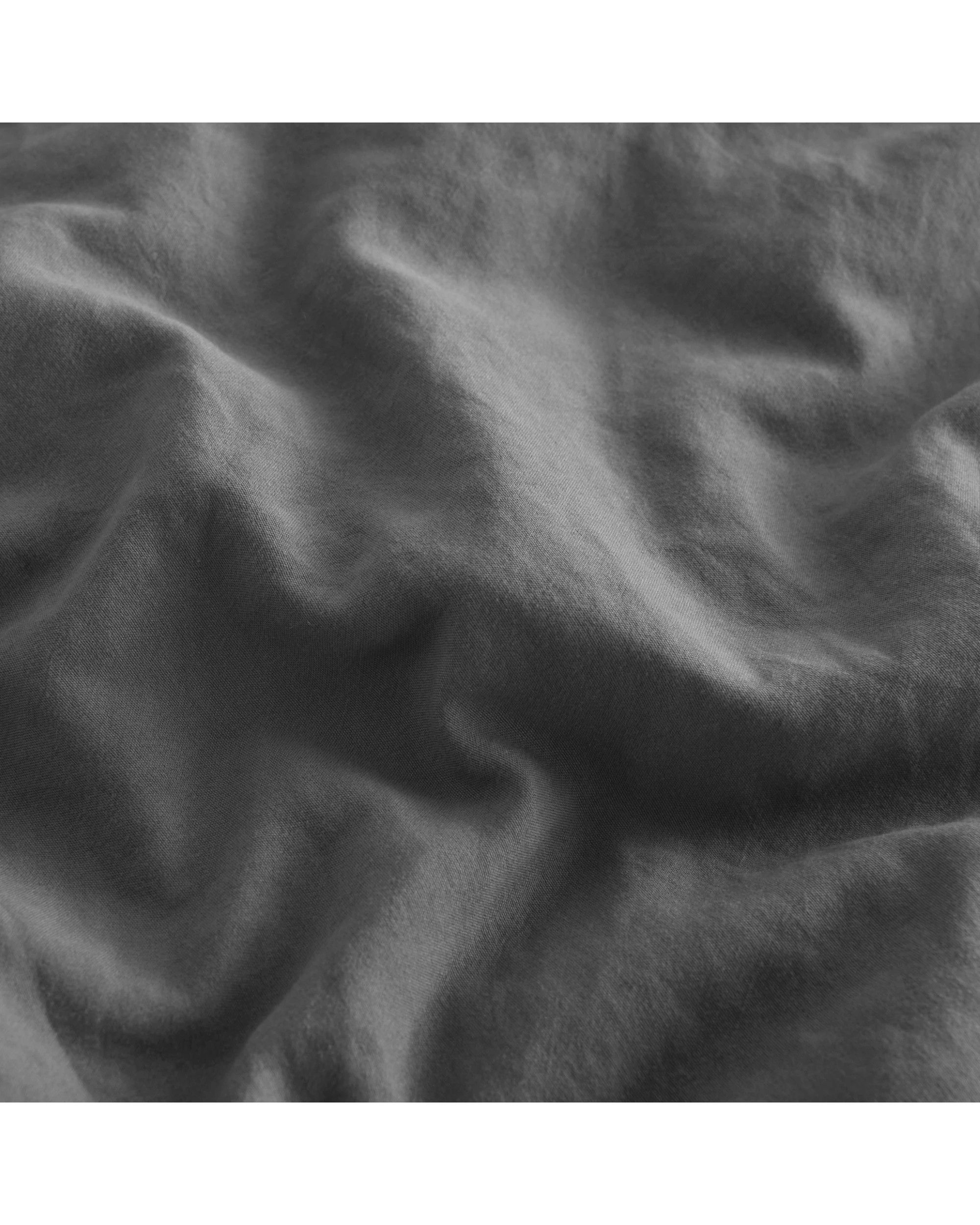 4 Dreamaker Superfine Washed Microfibre European Pillowcase - Charcoal, 4 of 5