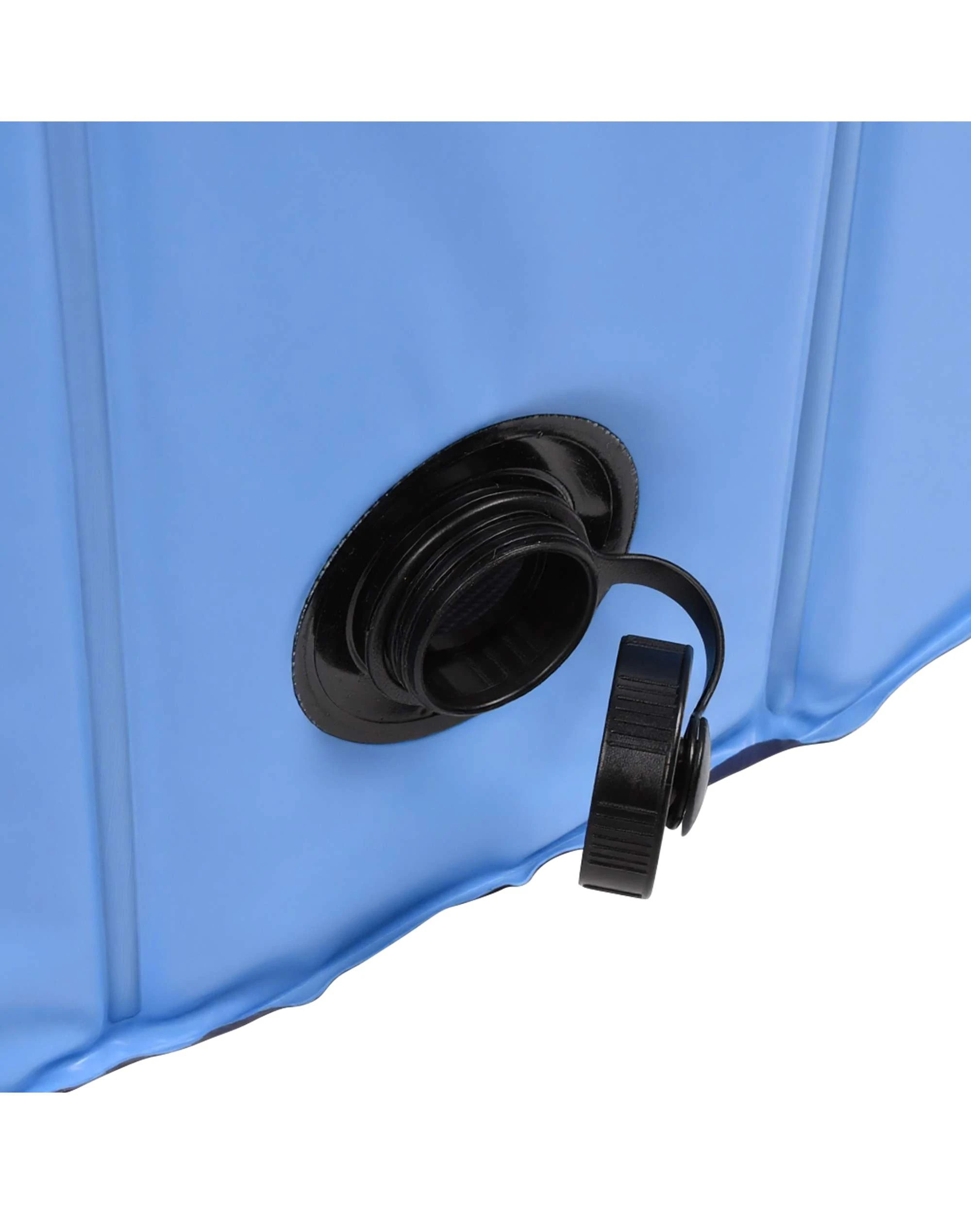 7 Advwin Foldable Dog Pool 160x30cm, Portable PVC Pet Swimming Pool & Bath Tub, 7 of 8