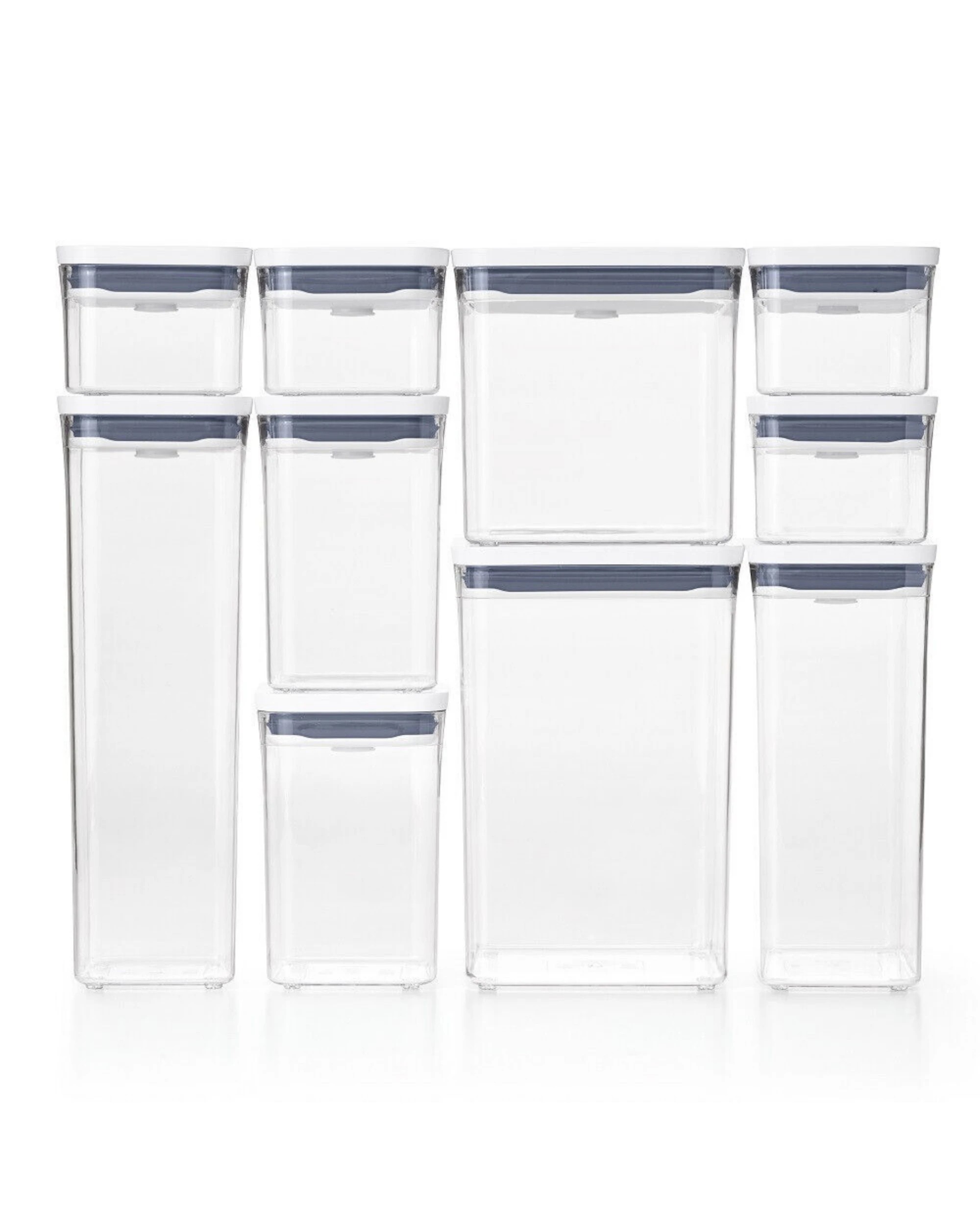 2 OXO Good Grips Pop 2.0 Container Set 10 Piece Air Tight 10pc, 2 of 4