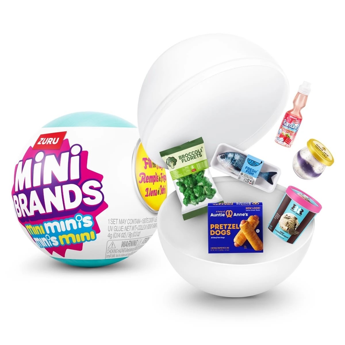 4 Zuru Mini Brands Fill The Fridge Mini Minis Capsule - Assorted, 4 of 7