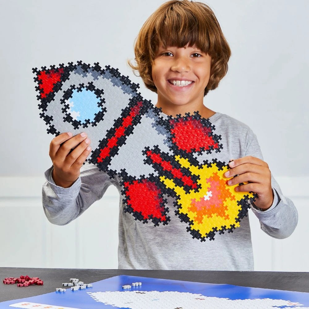 4 Plus-Plus Puzzle by Number Rocket 500 Pieces, 4 of 4