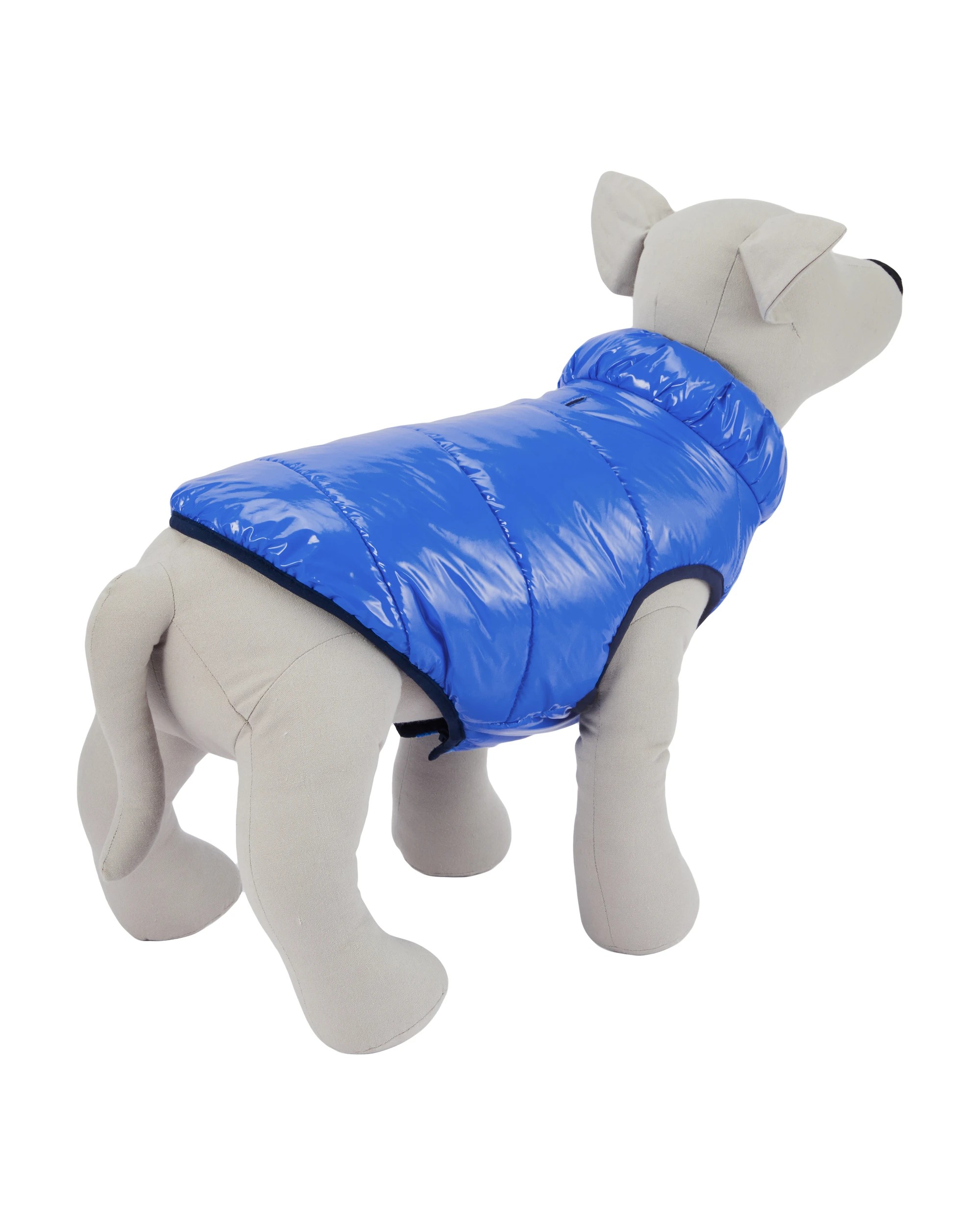 3 Pet Shine Puffer - Small, Blue and Navy, 3 of 10