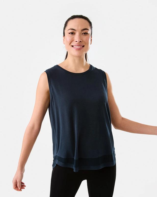 Active Womens Sleeveless Mesh 