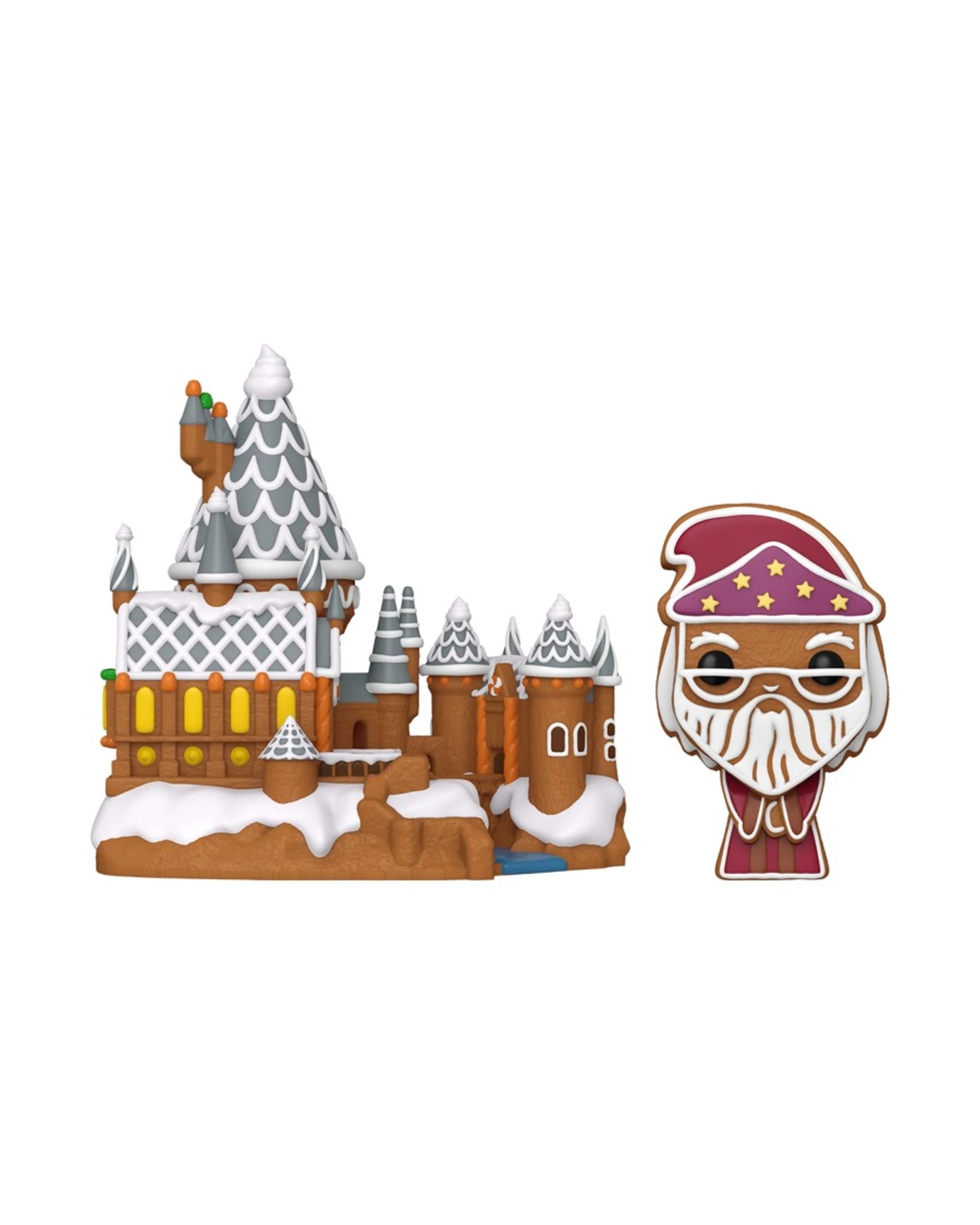 2 Funko Haryy Potter Albus Dumbledore with Hogwarts - Gingerbread -  Town Funko POP! Vinyl, 2 of 3