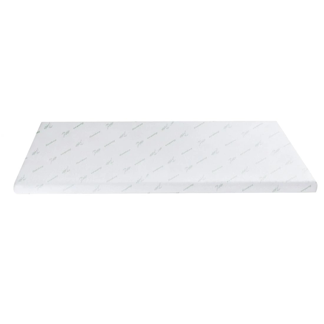 3 Giselle 8cm Memory Foam Mattress Topper Gel Egg Crate Foam Bamboo Queen - Blue, 3 of 9