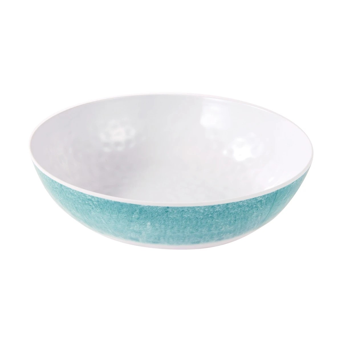 1 Mint Glazed Look Salad Bowl, 1 of 7